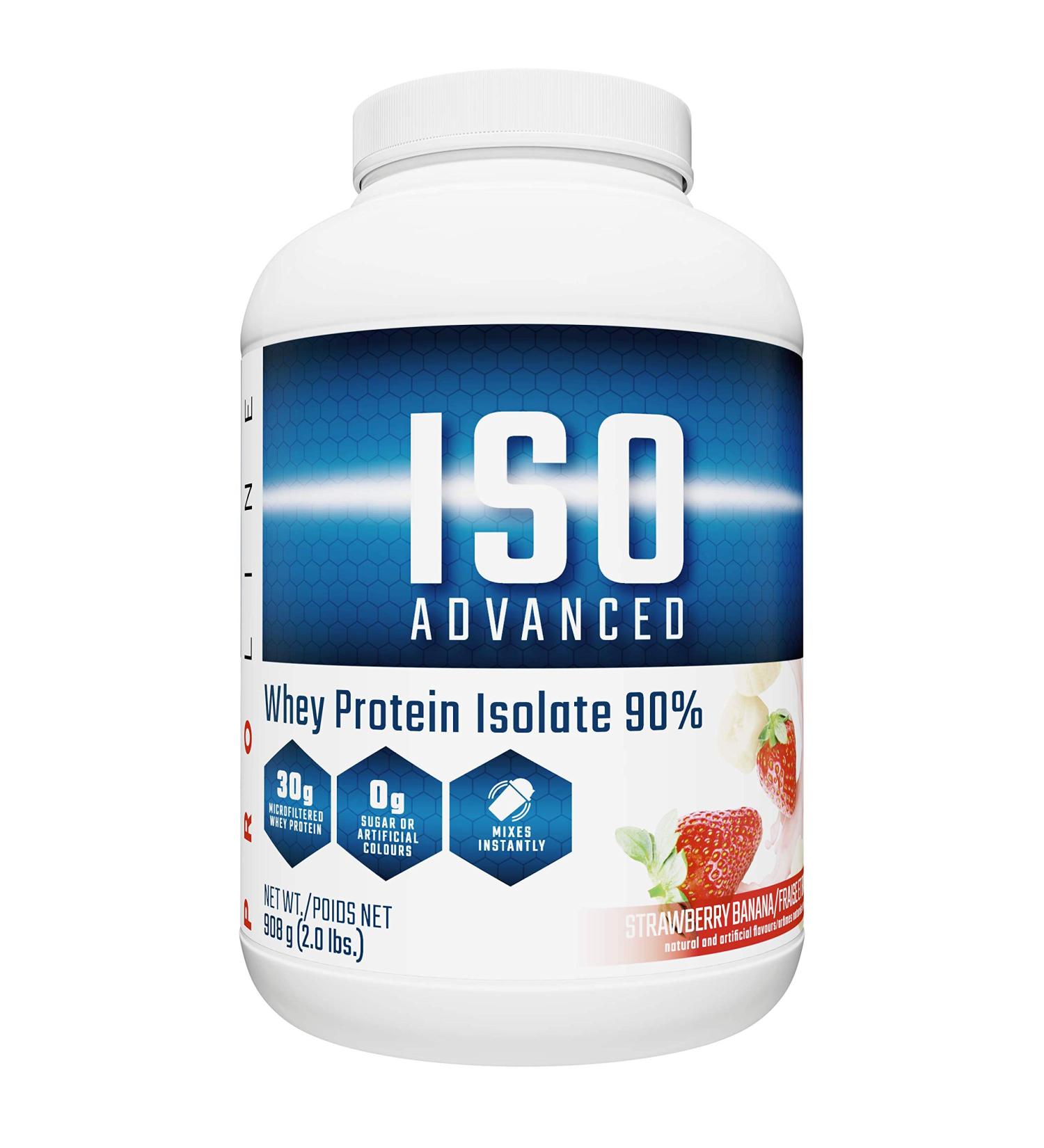 PROLINE Iso Advanced Whey Protein Straw Banana 2 pound