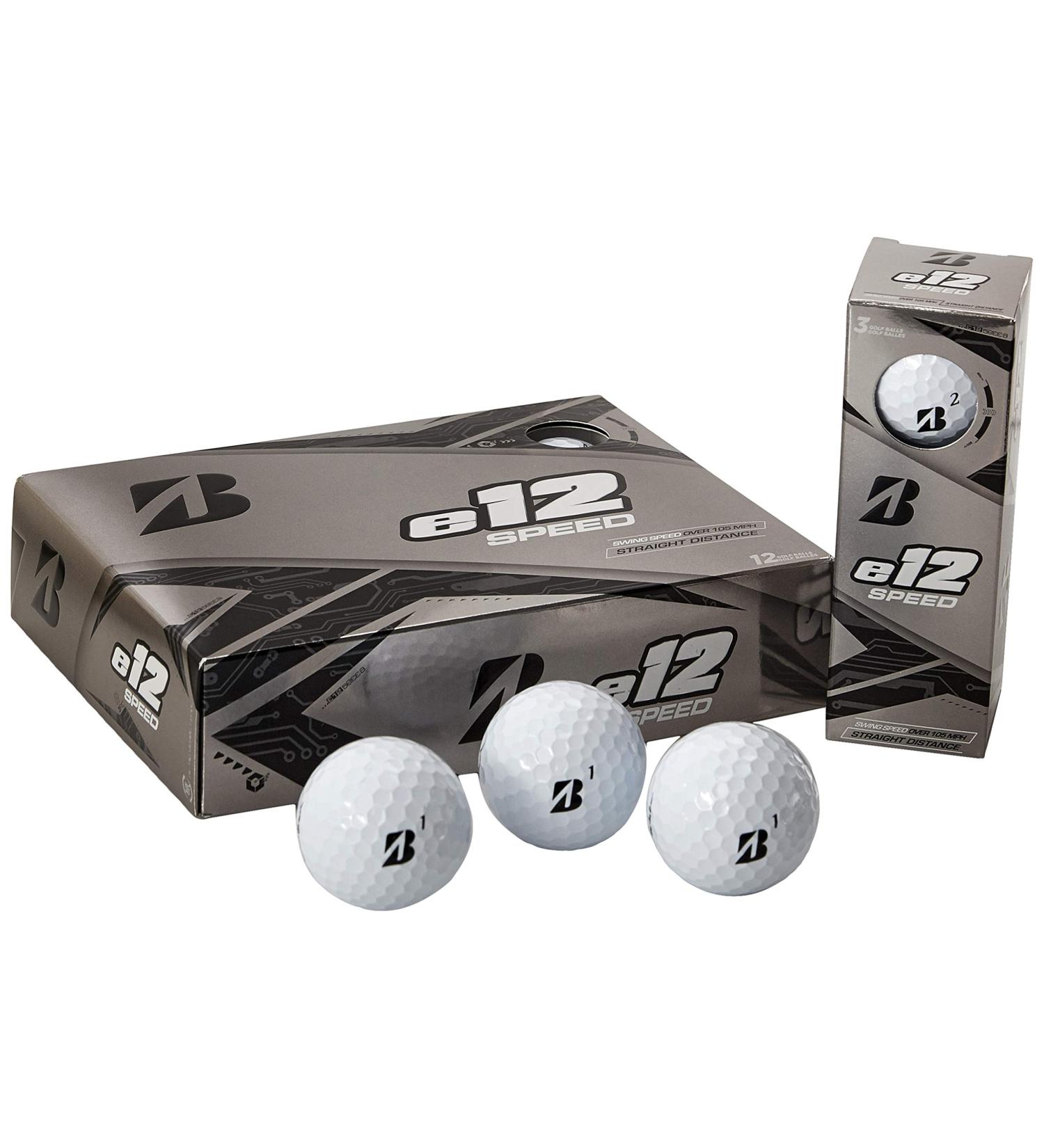 Bridgestone E12 Speed Golf Balls - Premium Performance (12 Pack) - Buy Online on SooperMarket.com