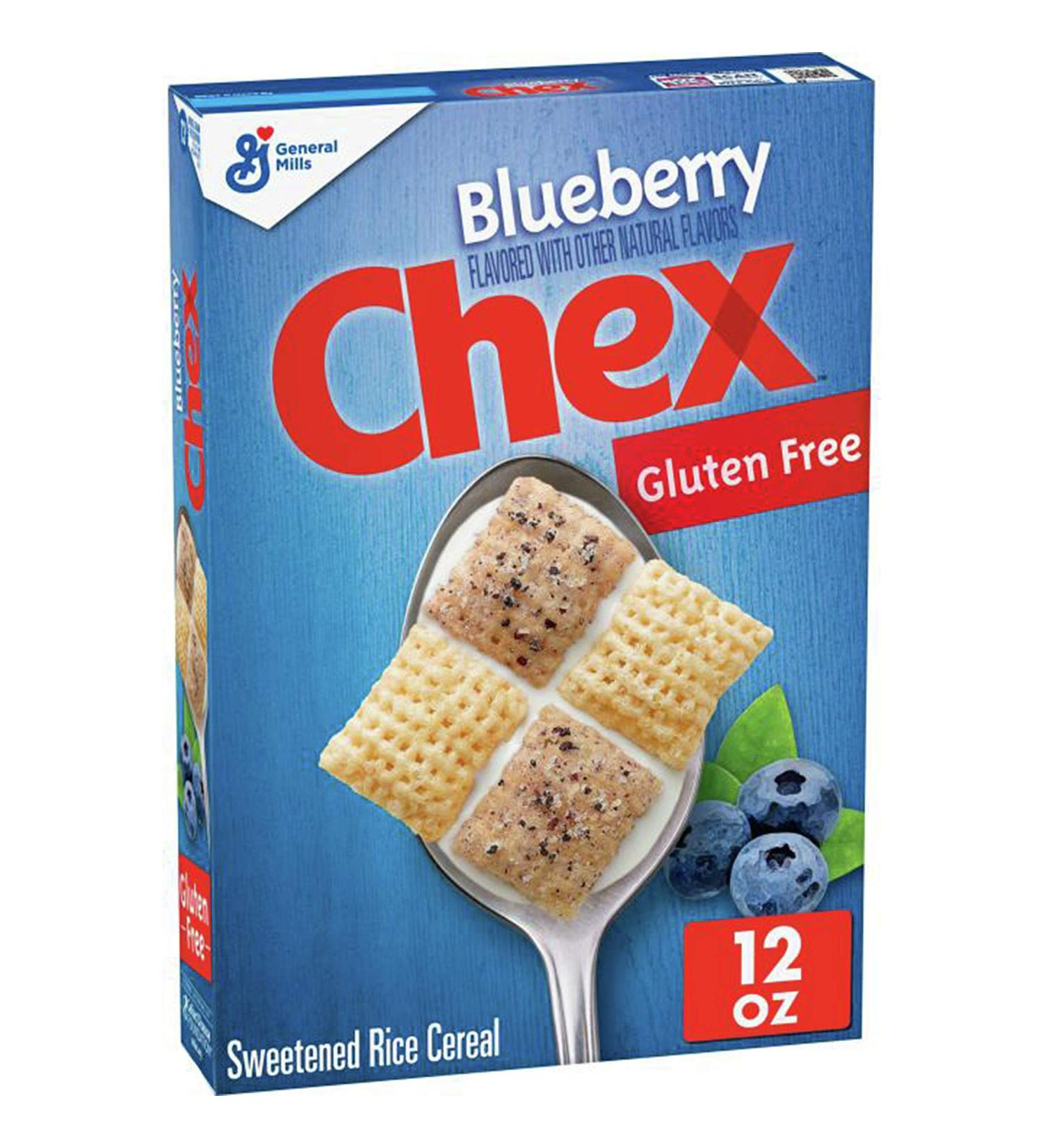 Chex Blueberry Breakfast Cereal 12 oz - Gluten Free - Buy Online on SooperMarket.com