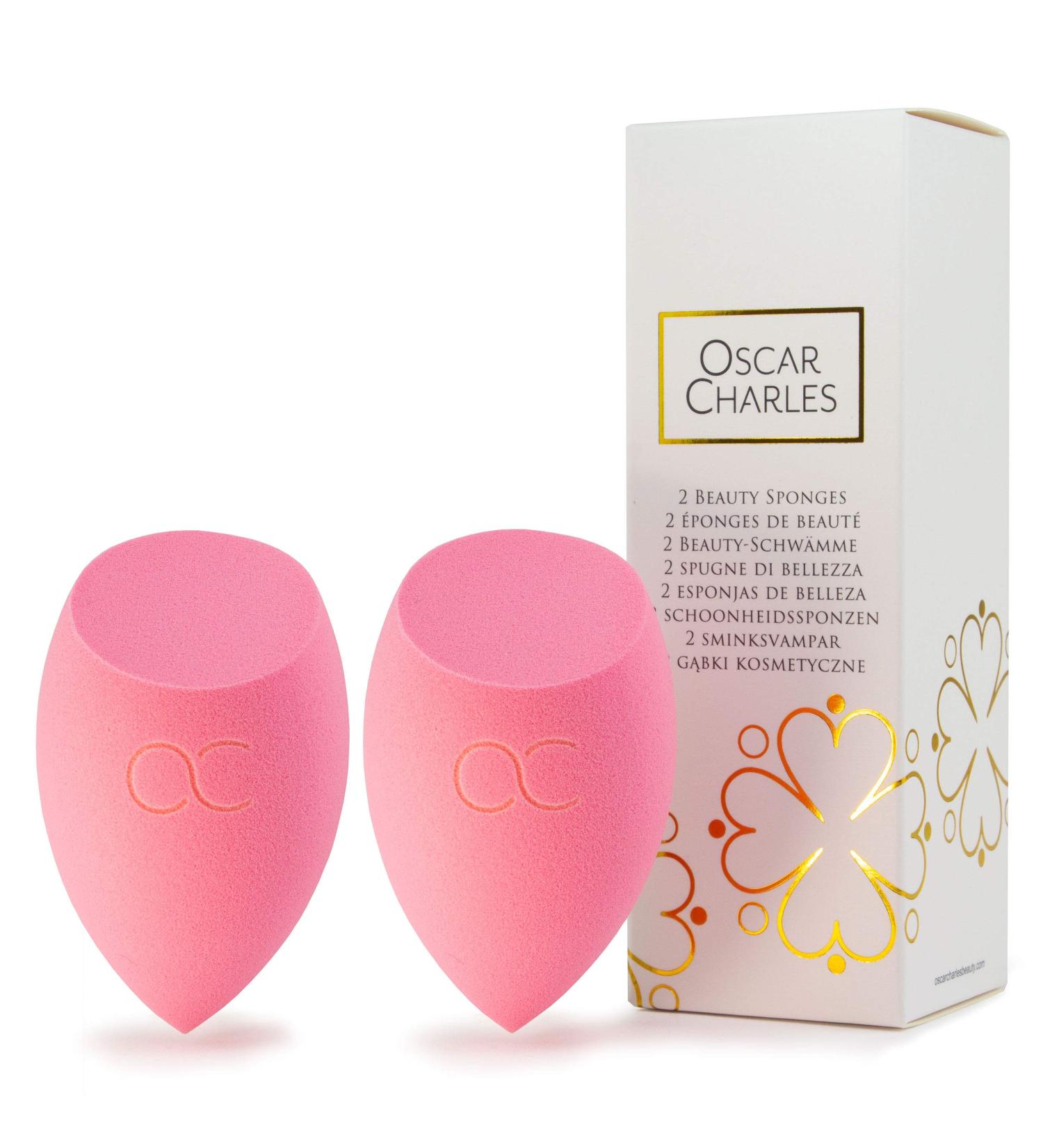 Oscar Charles Flawless Beauty Makeup Sponge - 2 Count for Blending Foundation - Buy Online on SooperMarket.com