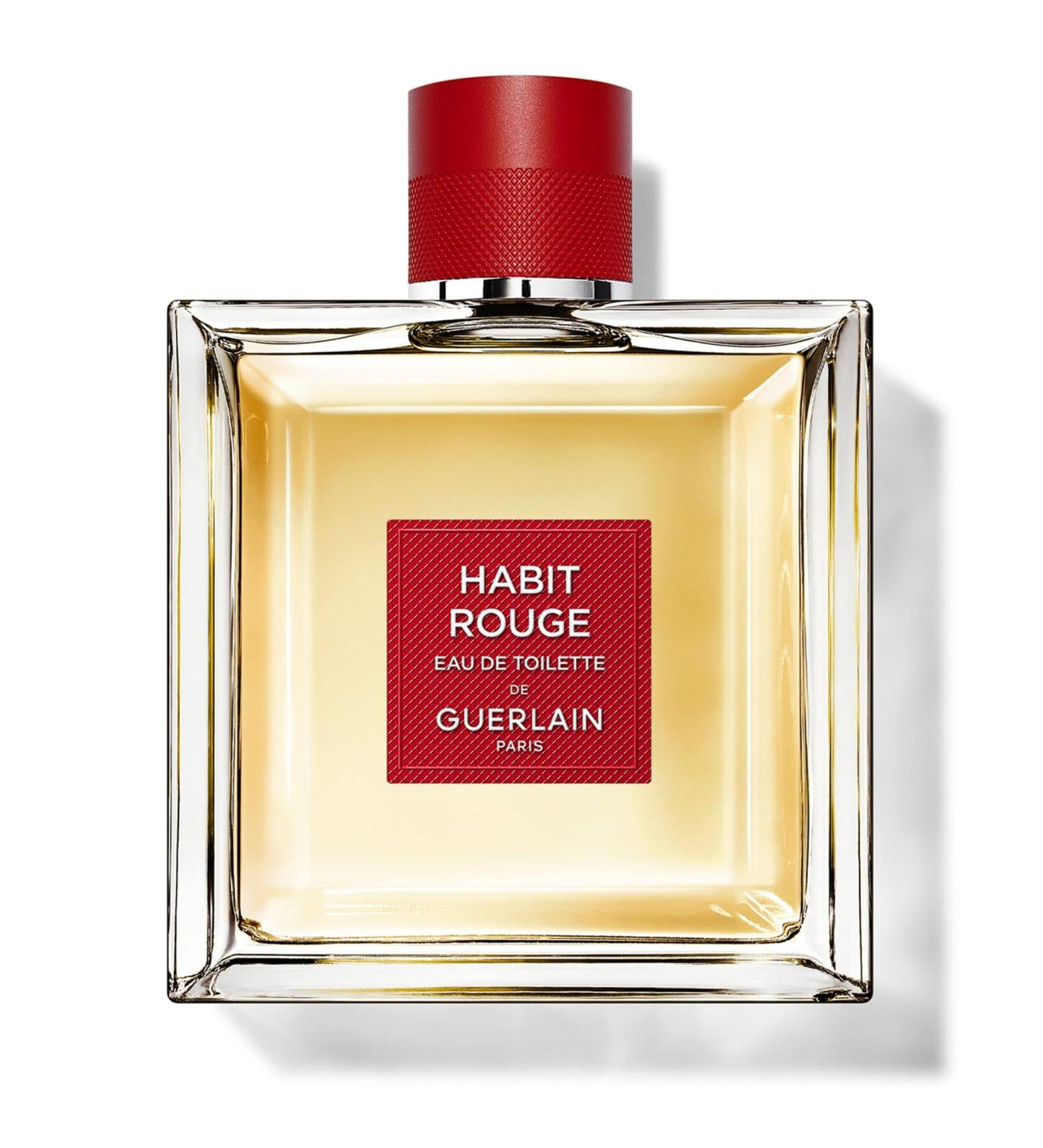 Guerlain Habit Rouge For Men Eau De Toilette Spray 5 Ounce 5 Fl Oz (Pack of 1)