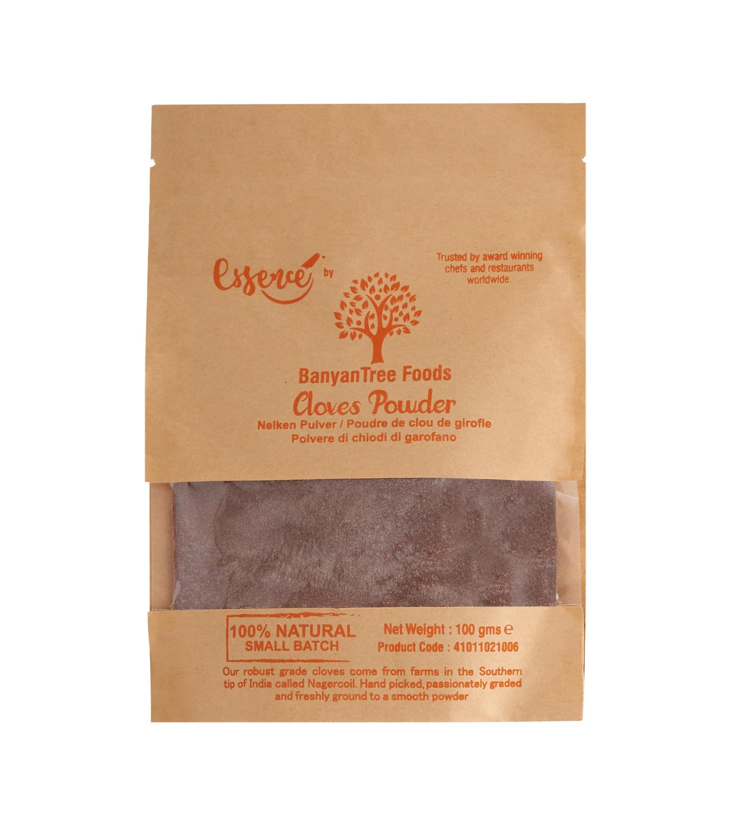 BanyanTree Foods Ground Cloves | Cloves Powder 100g All Natural Indian Origin - Buy Online on SooperMarket.com