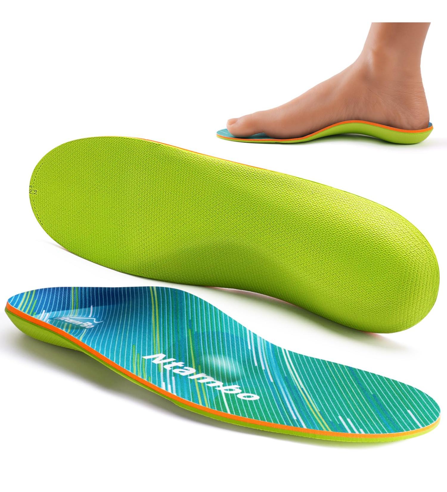 Plantar Fasciitis Insoles for Men Women - Arch Support & Heel Pain Relief - UK 10-10.5 (29CM/11.42 ) - Buy Online on SooperMarket.com