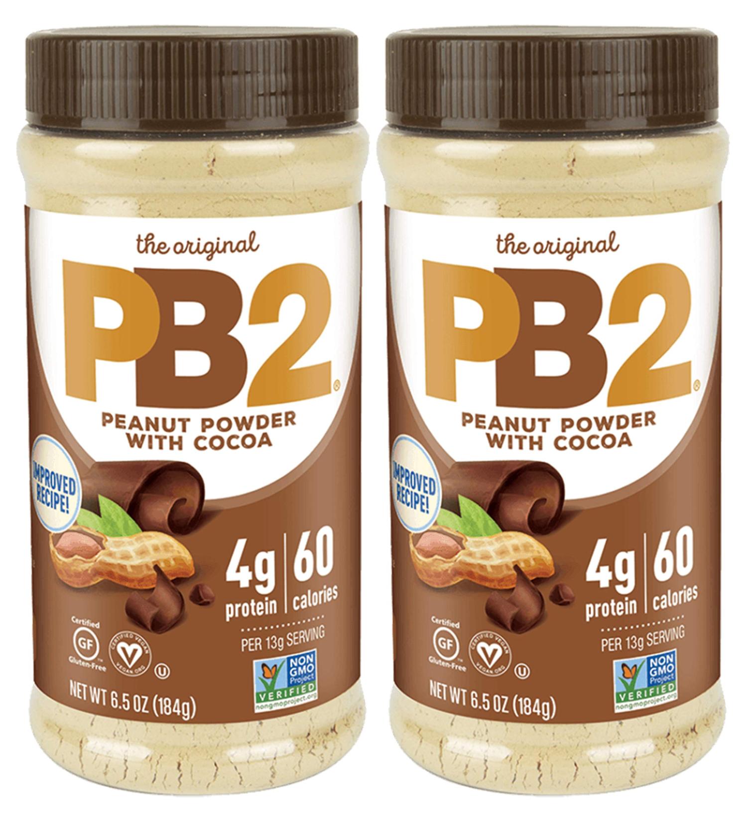 PB2 Powdered Peanut Butter with Chocolate - 6.5 oz (Pack of 2) - Buy Online on SooperMarket.com