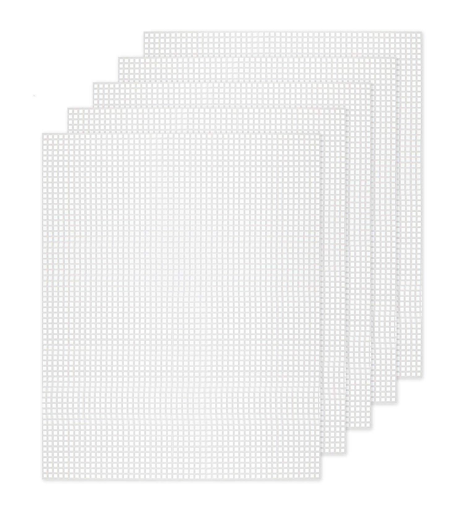 10PCS Mesh Plastic Canvas Sheets for Embroidery Crafting - 21x13.1 Inch - Acrylic Yarn and Knit Projects - Buy Online on SooperMarket.com