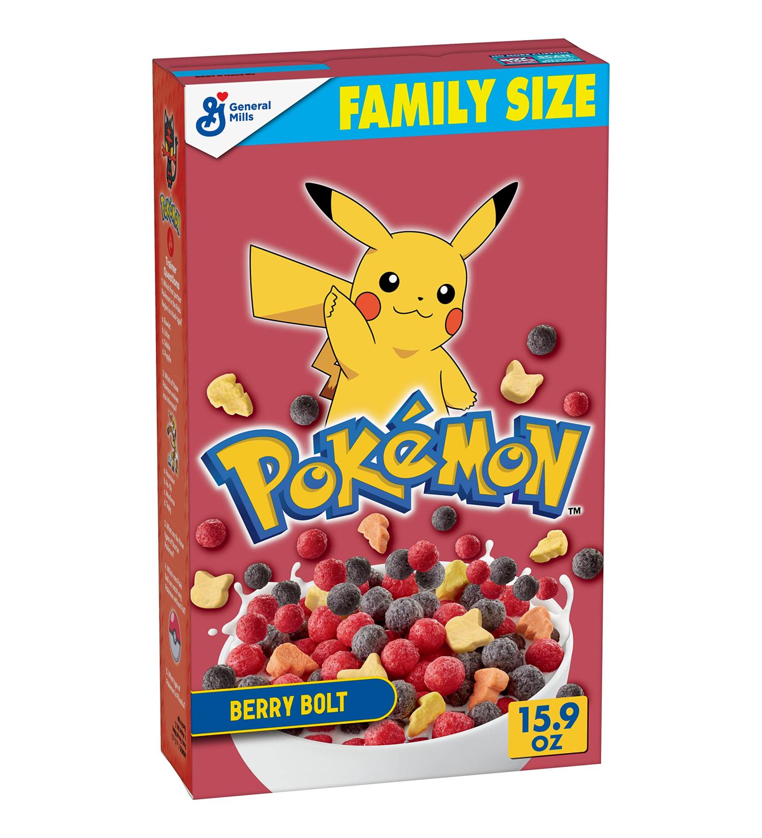 Pok mon Berry Bolt Breakfast Cereal 15.9 oz - Buy Online Now! - Buy Online on SooperMarket.com