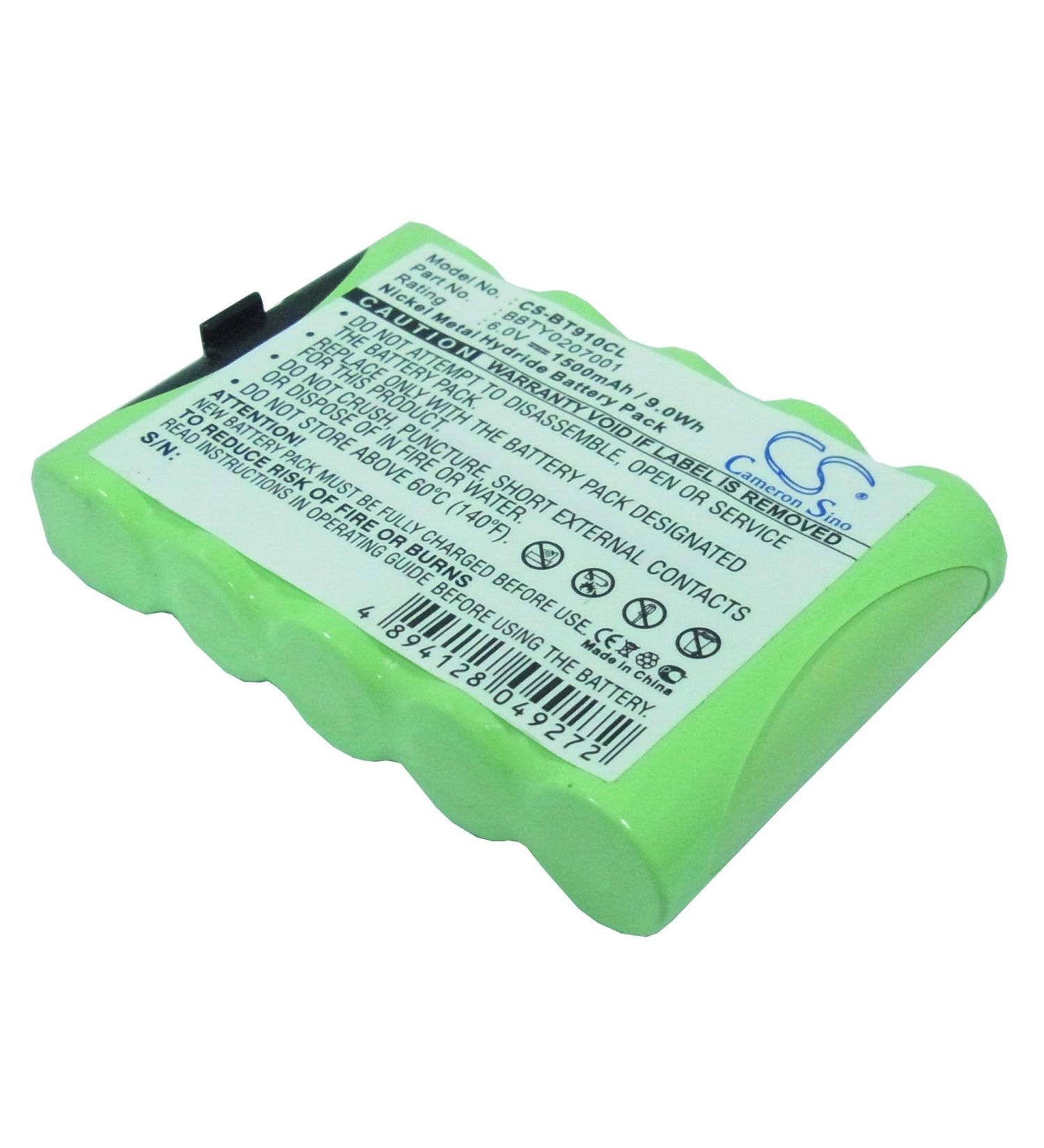 1500mAh Replacement Battery for AT&T 84020 24896 STB-910 (6.0V) - International Shipping Available - Buy Online on SooperMarket.com