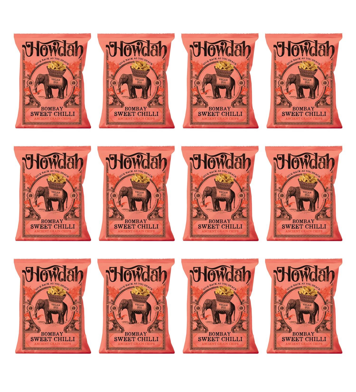 Howdah Bombay Sweet Chilli 130g - Pack of 12