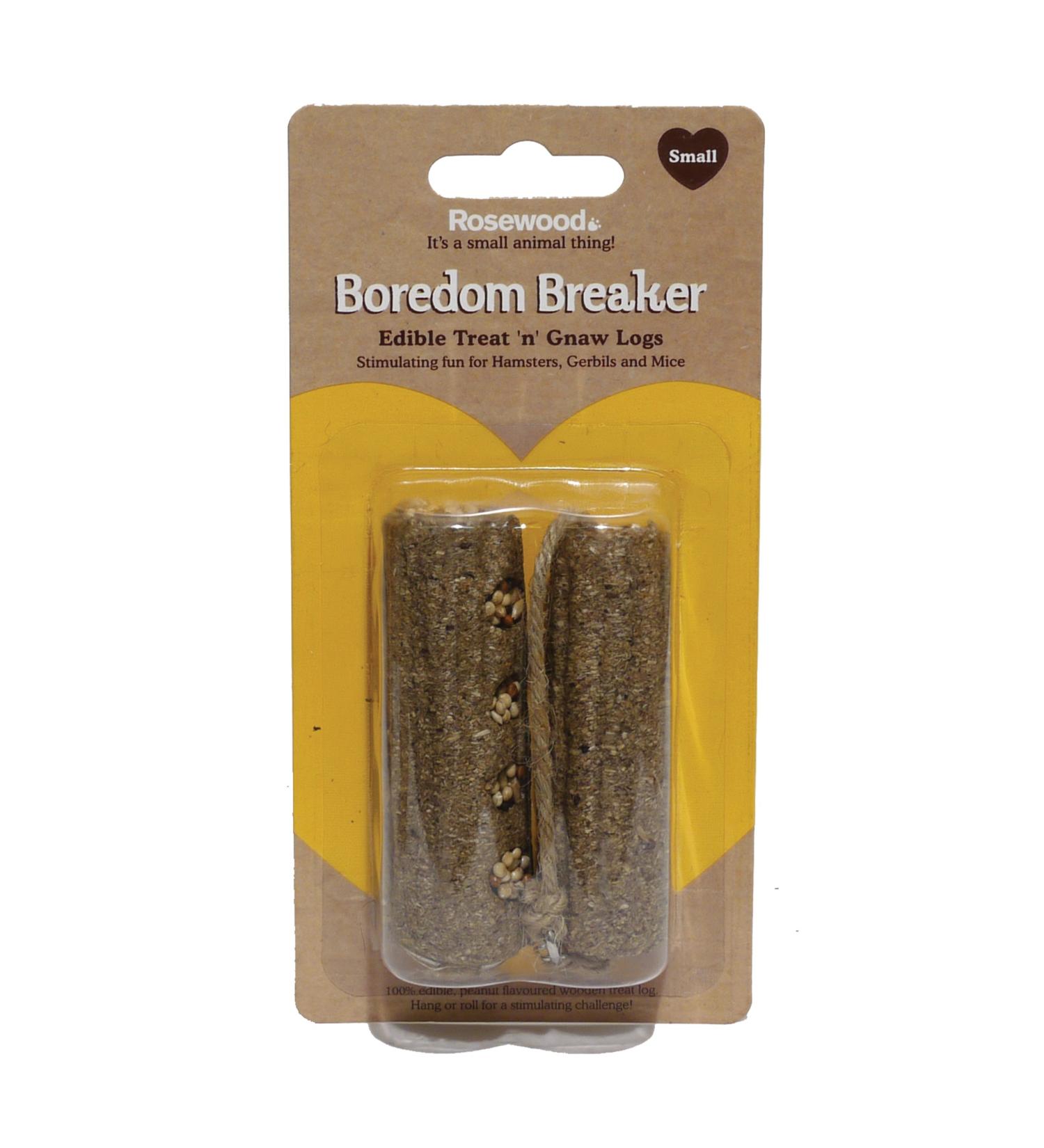 Rosewood Edible Treat 'N' Gnaw Log - Rabbit & Small Animal Treats - Buy Online on SooperMarket.com