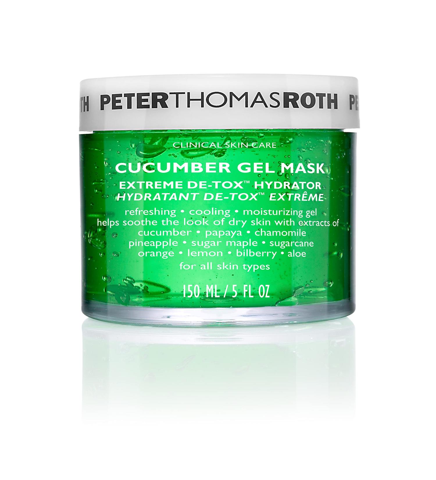 Peter Thomas Roth Cucumber Gel Mask 50ml | Hydrating & Soothing Skin Mask | International Shipping - Buy Online on SooperMarket.com