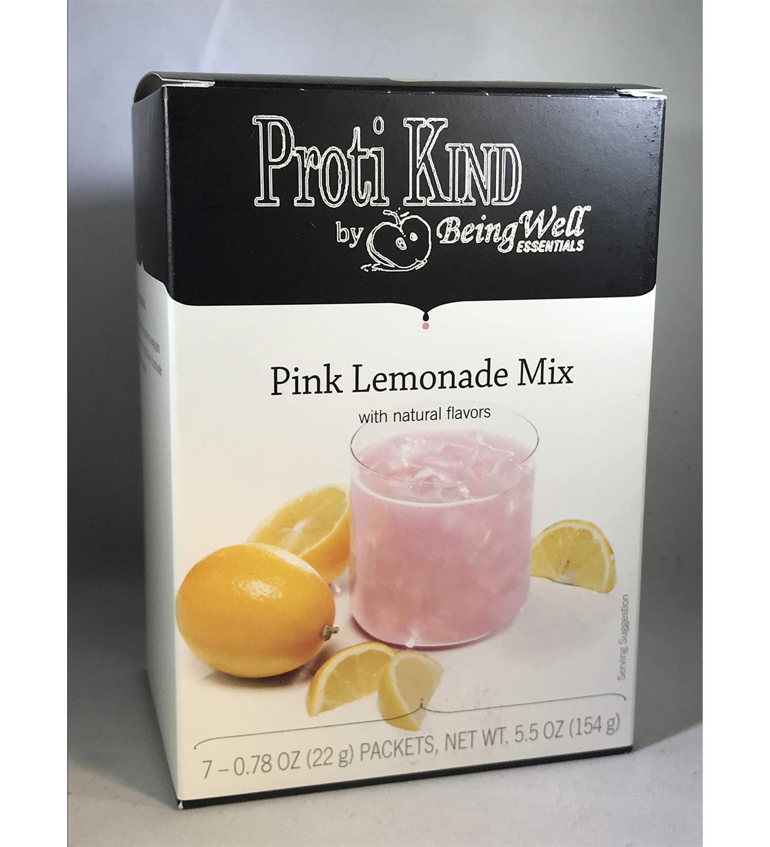 Proti Kind Pink Lemonade Diet Protein Drink - 7 Servings - Buy Online on SooperMarket.com