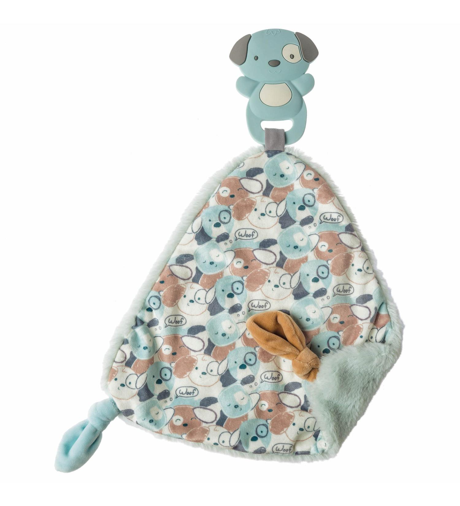 Mary Meyer Chewy Crew Puppy Teether Lovey - 10-Inch Soothing Baby Toy - Buy Online on SooperMarket.com