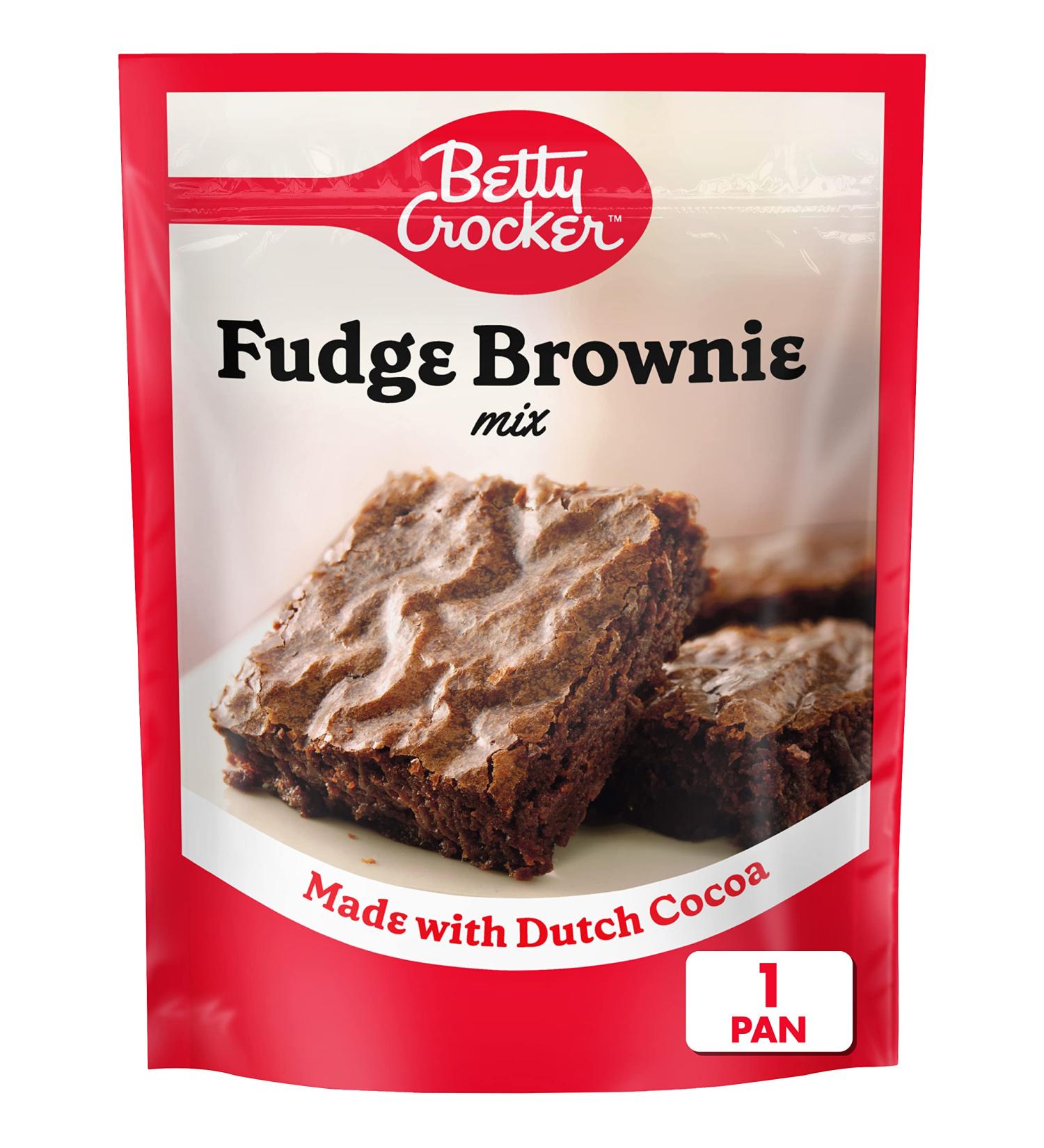 Betty Crocker Fudge Brownie Mix 290g Pouch - Delicious Brownie Mix (1 Pack) - Buy Online on SooperMarket.com