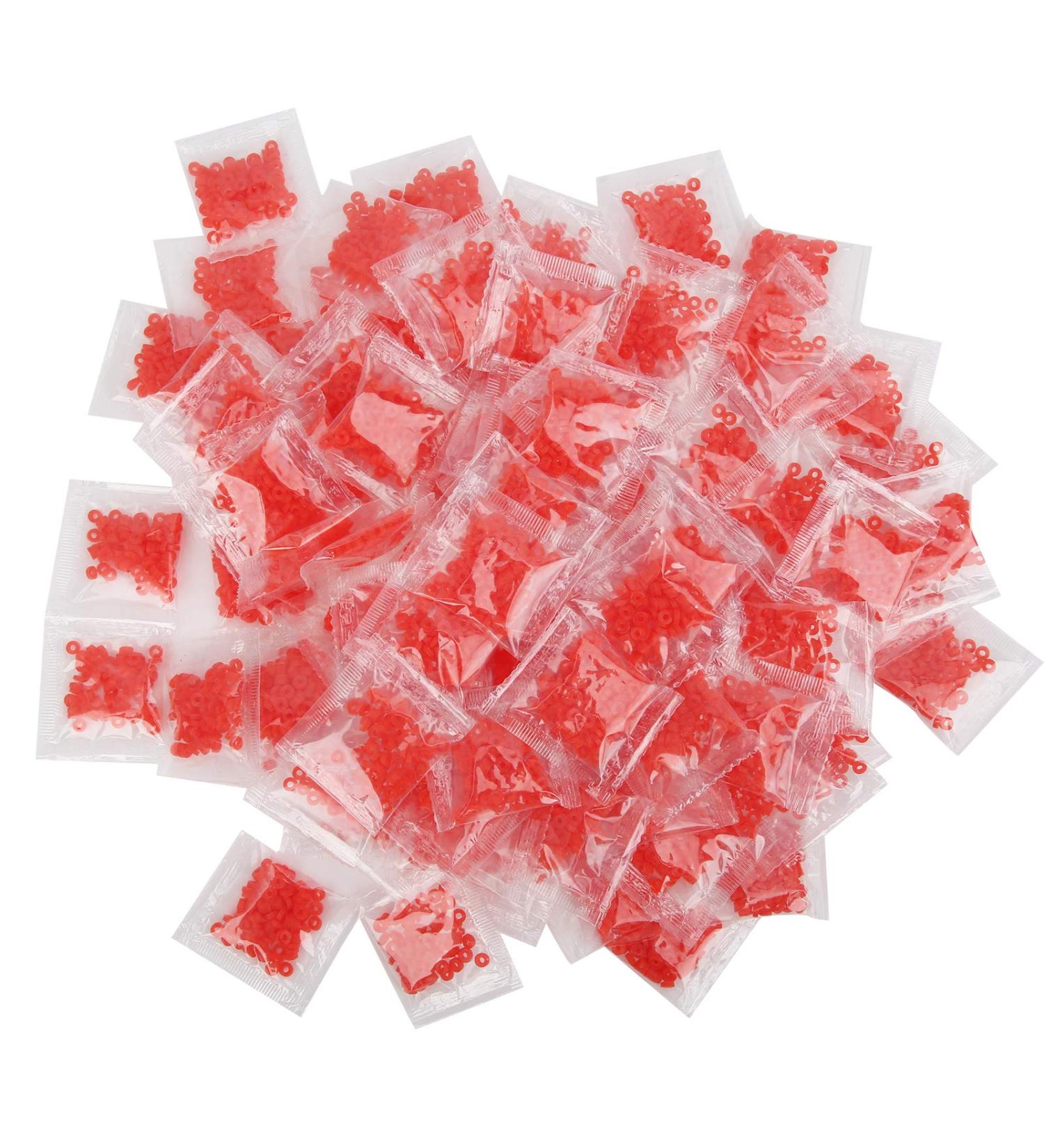 100 Bags Fishing Pellet Bait Bands - Rubber Rings for Carp Fishing Hair Rigs & Hooks | Coarse Fishing Terminal Tackle 3x1mm - International Shipping Available - Buy Online on SooperMarket.com