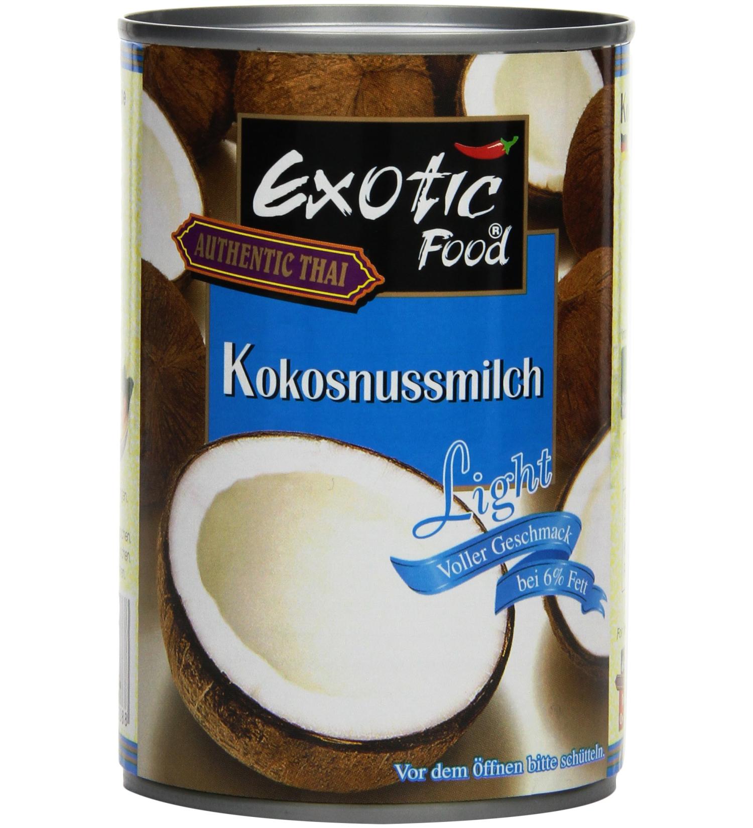 Buy Exotic Coconut Milk 400ml | Light & Low-Fat | International Shipping - Buy Online on SooperMarket.com