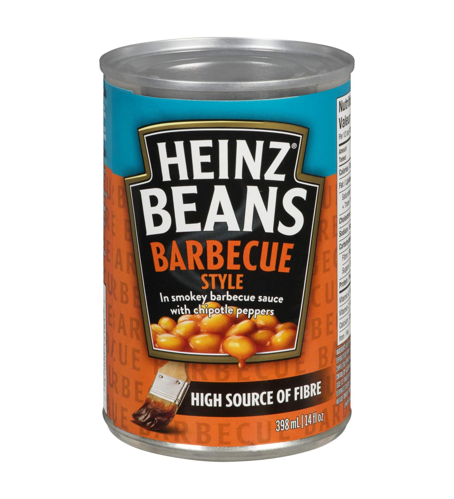 Heinz Chipotle BBQ Style Beans in a Smokey BBQ Sauce 398ml (Pack of 24) - Buy Online on SooperMarket.com