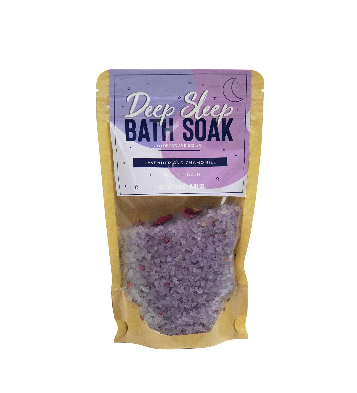 Deep Sleep Bath Soak Crystals | Soothing Bath Additive for Ultimate Relaxation | International Shipping Available - Buy Online on SooperMarket.com