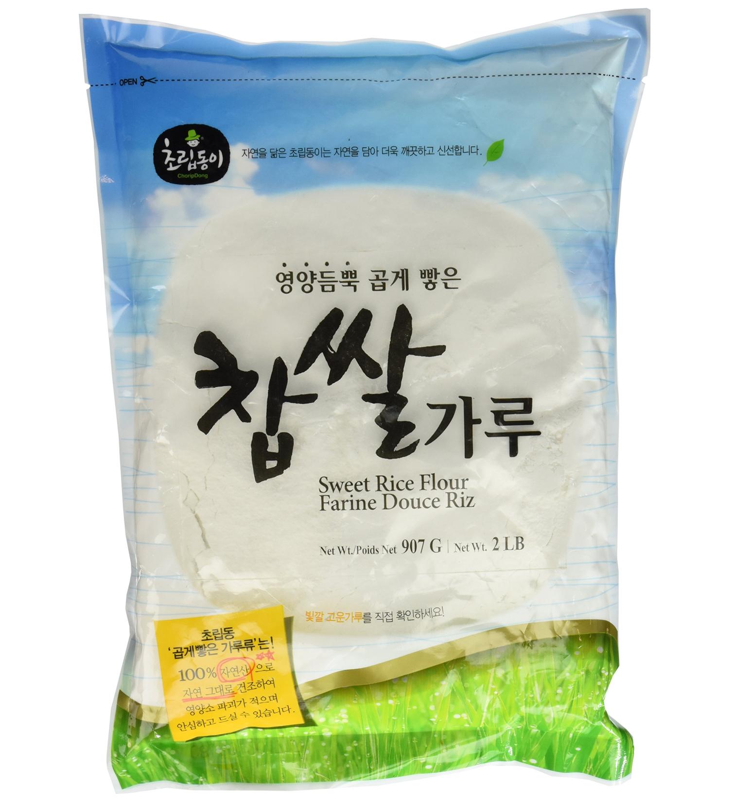 Sweet Rice Flour, ChapSsal GaRu (2 Lb) By ChoripDong 2 Pound (Pack of 1)