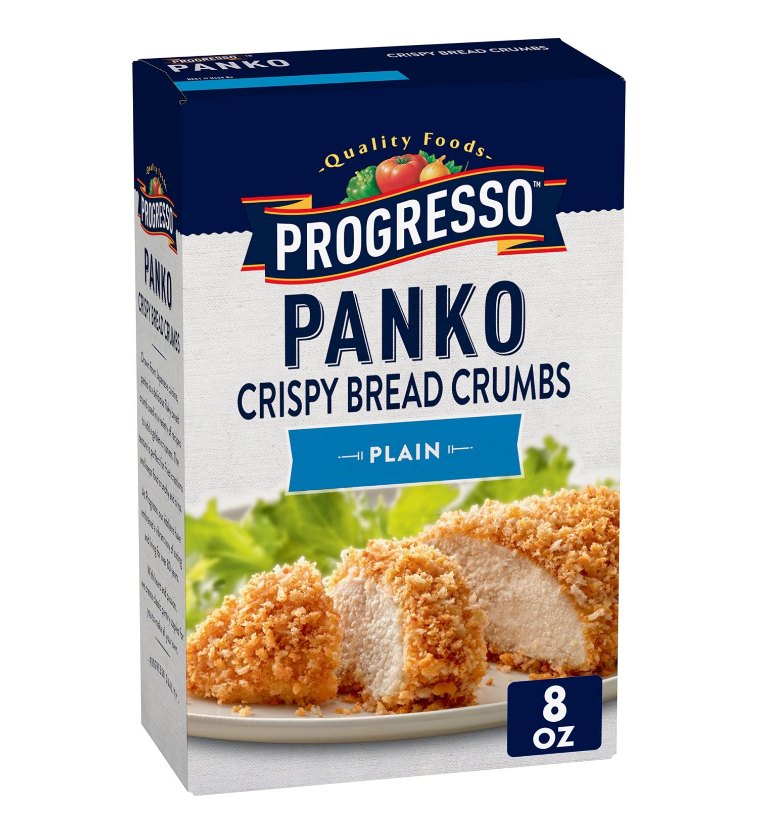 Progresso Panko Plain Bread Crumbs 8 oz - Pack of 6 - Buy Online on SooperMarket.com
