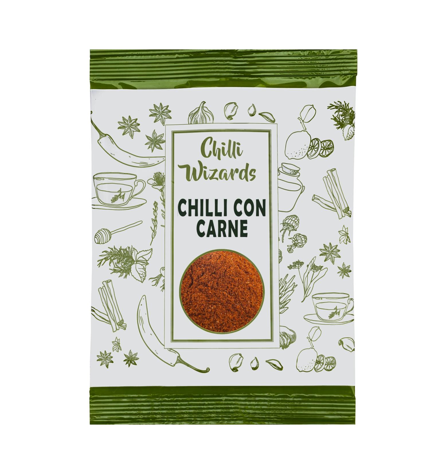 Chilli Con Carne Spice Powder 100g - Chilli Wizards - Buy Online on SooperMarket.com