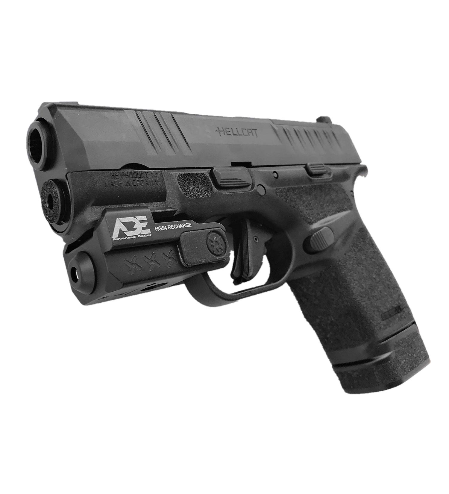 Ade Advanced Optics HG54R Rechargeable Strobe Laser Sight for Springfield Hellcat 9MM Pistol - RED - Buy Online on SooperMarket.com