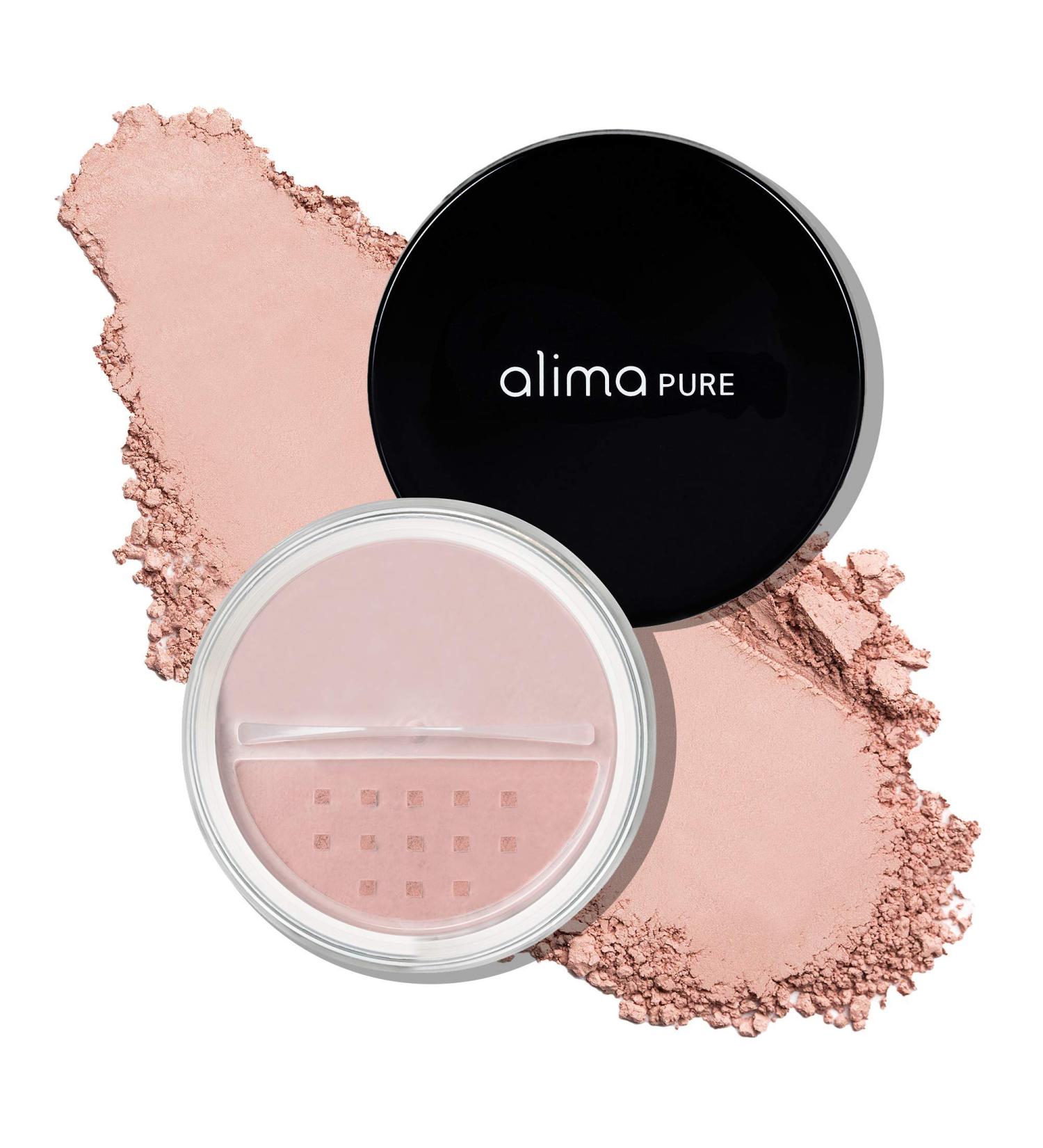 Alima Pure Loose Mineral Blush - Satin Matte Finish Pink Cheek Tint for Natural Vegan Makeup - Talc Free Powder Blush (.15 oz) - Buy Online on SooperMarket.com