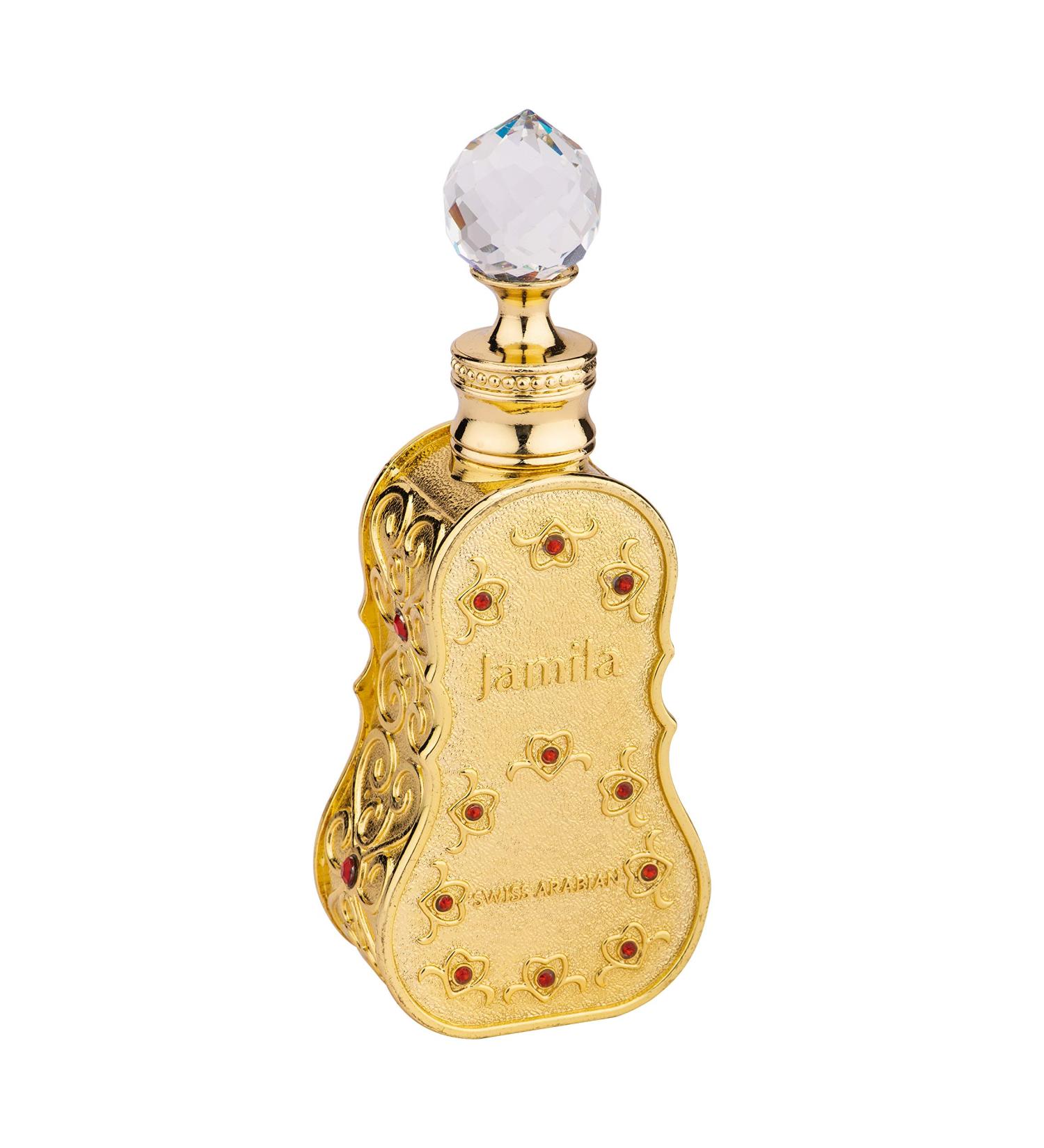 Swiss Arabian Jamila Perfume Oil for Women - Fruity Floral Musk - Long Lasting Luxury Fragrance - 0.5 Oz - Buy Online on SooperMarket.com