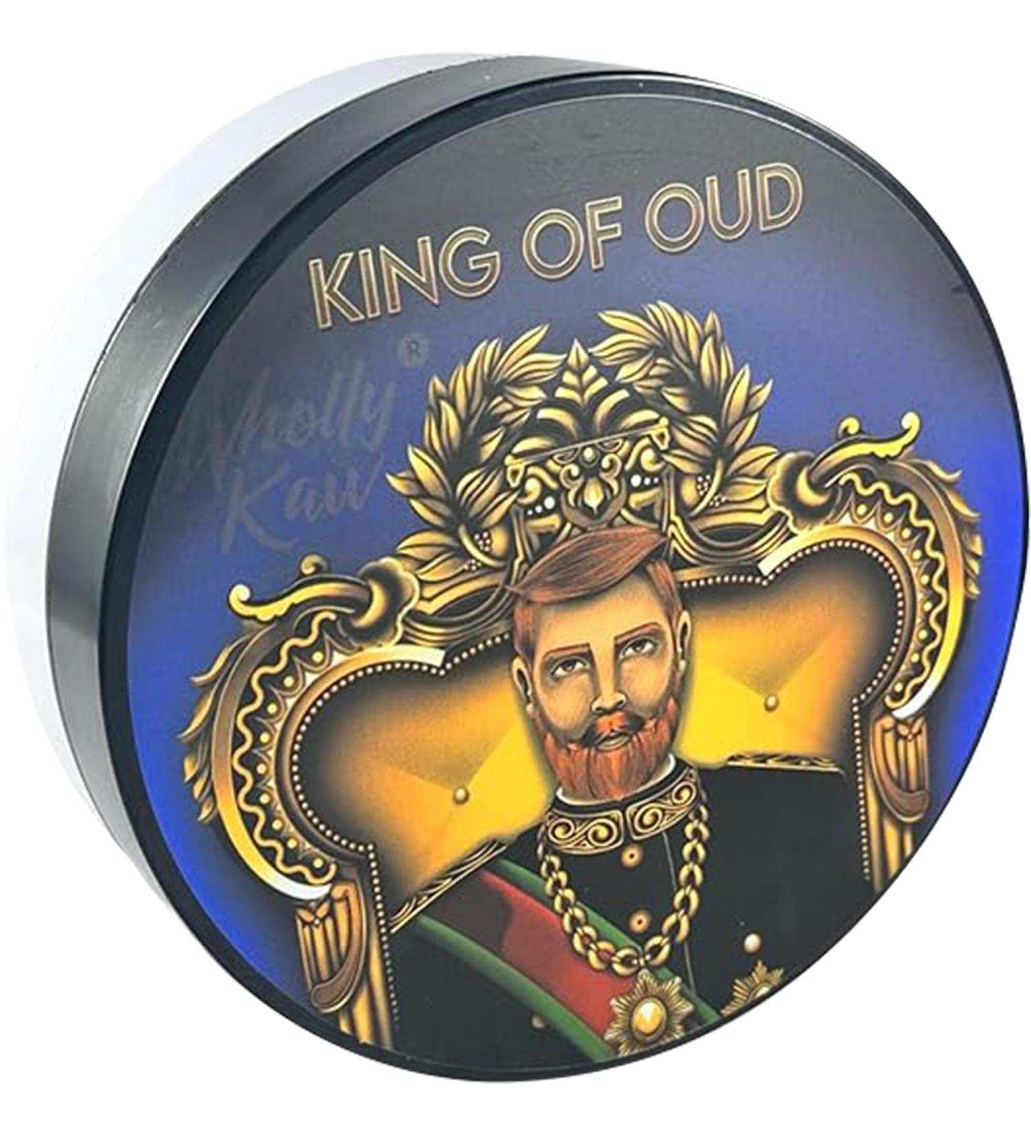Buy King of Oud Tallow Shaving Soap | Enriched with Donkey & Water Buffalo Milk | Premium Omega 3 & Natural Extracts | International Shipping Available - Buy Online on SooperMarket.com