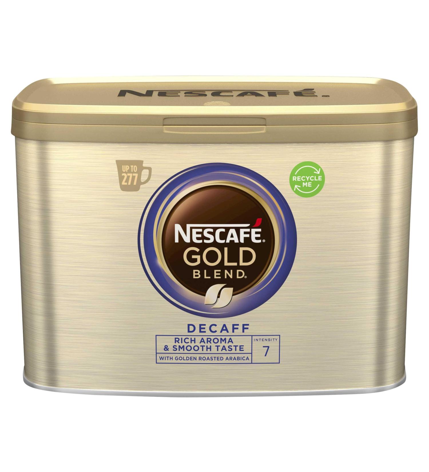 Gold Blend DECAF Instant Coffee 500g Tin