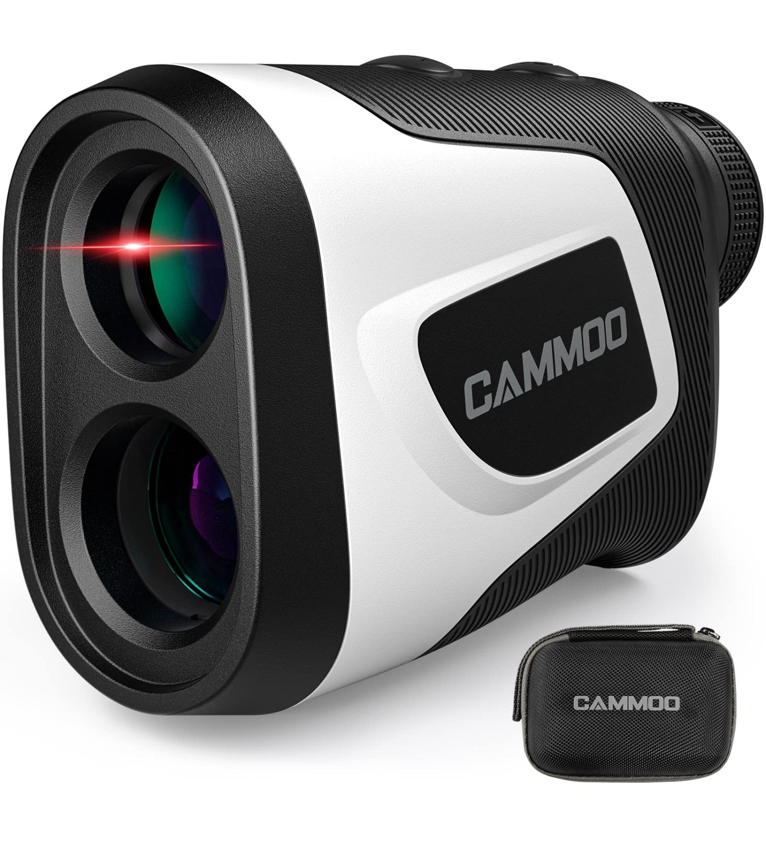 Camoo Golf Rangefinder with Slope | 1100Y Range Finder with 6X Magnification | USB Charging | Clear & Accurate Measurement | Vibration Alert | for Golfing & Hunting | M1000 White - Buy Online on SooperMarket.com