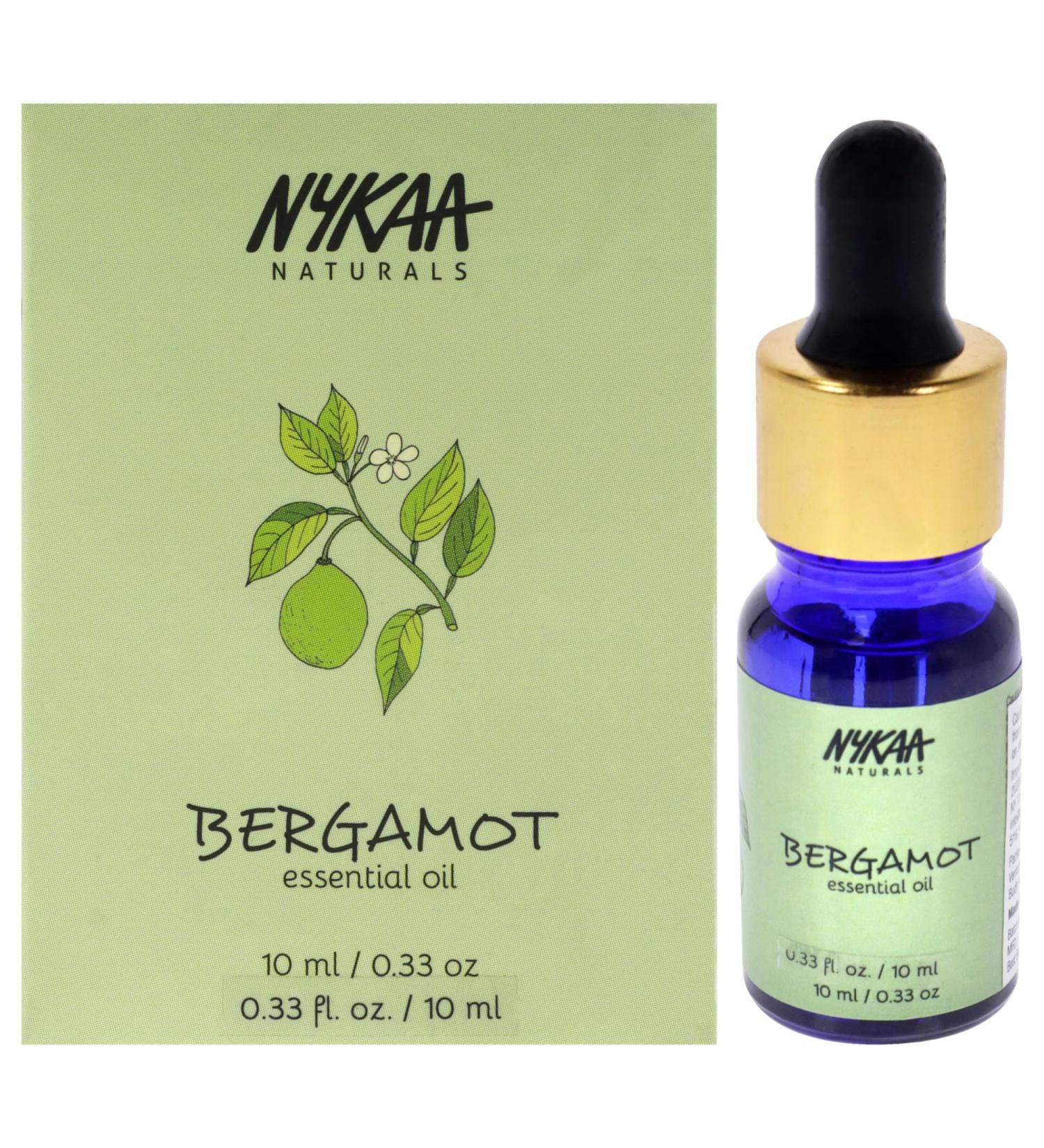 Nykaa Naturals Essential Oil - Bergamot For Women 0.33 oz Oil - Buy Online on SooperMarket.com