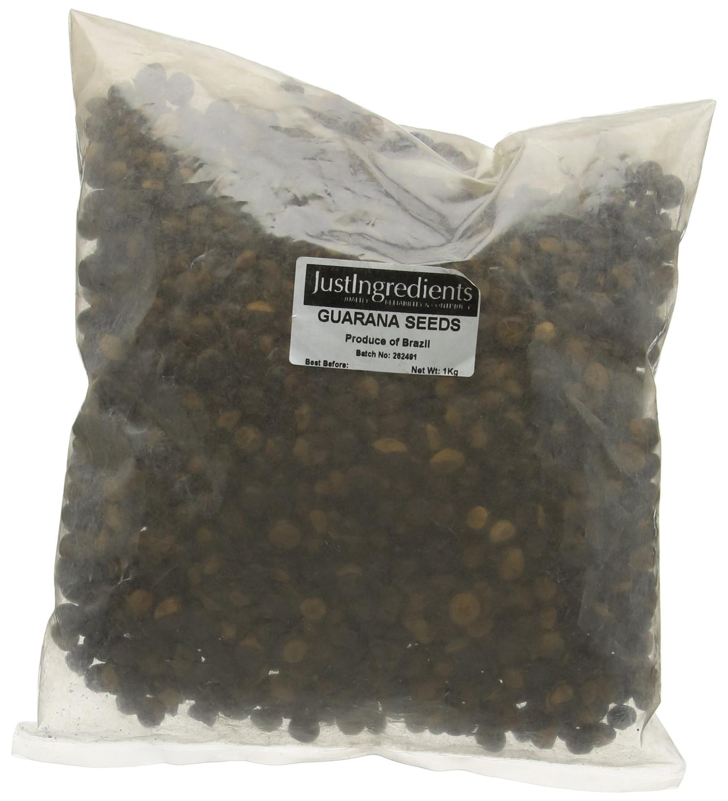 JustIngredients Essentials Guarana Seeds 1 Kg - Buy Online on SooperMarket.com