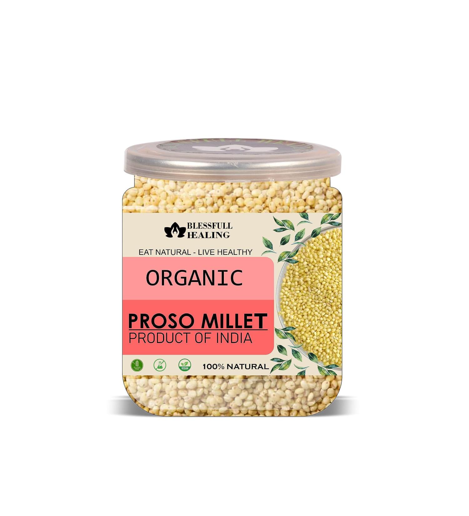 Blessfull Healing Organice PROSO Millet 1 lb (453 Gram) - Buy Online on SooperMarket.com