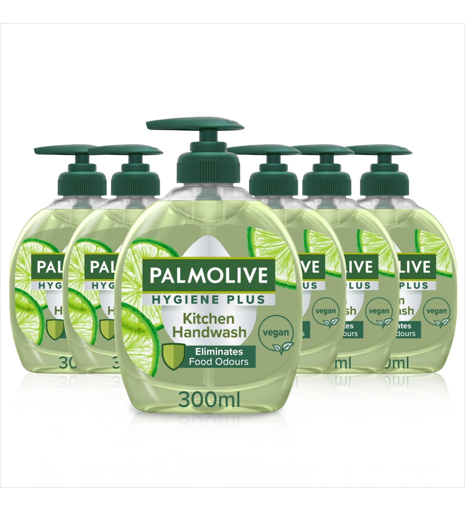 Palmolive Hygiene Plus Kitchen Handwash 6x300ml - Pack of 6 Kitchen Hand Soaps - Buy Online on SooperMarket.com