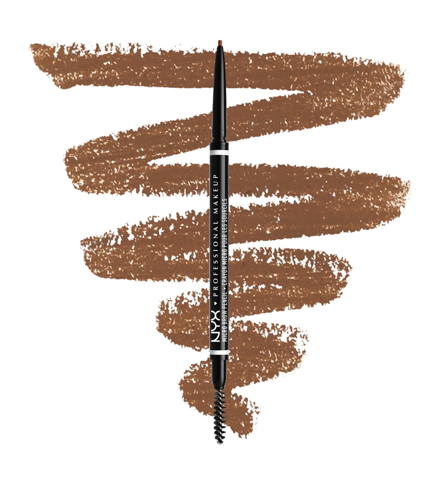 NYX Professional Makeup Micro Brow Pencil - Auburn | Vegan Eyebrow Pencil & Brush | International Shipping - Buy Online on SooperMarket.com