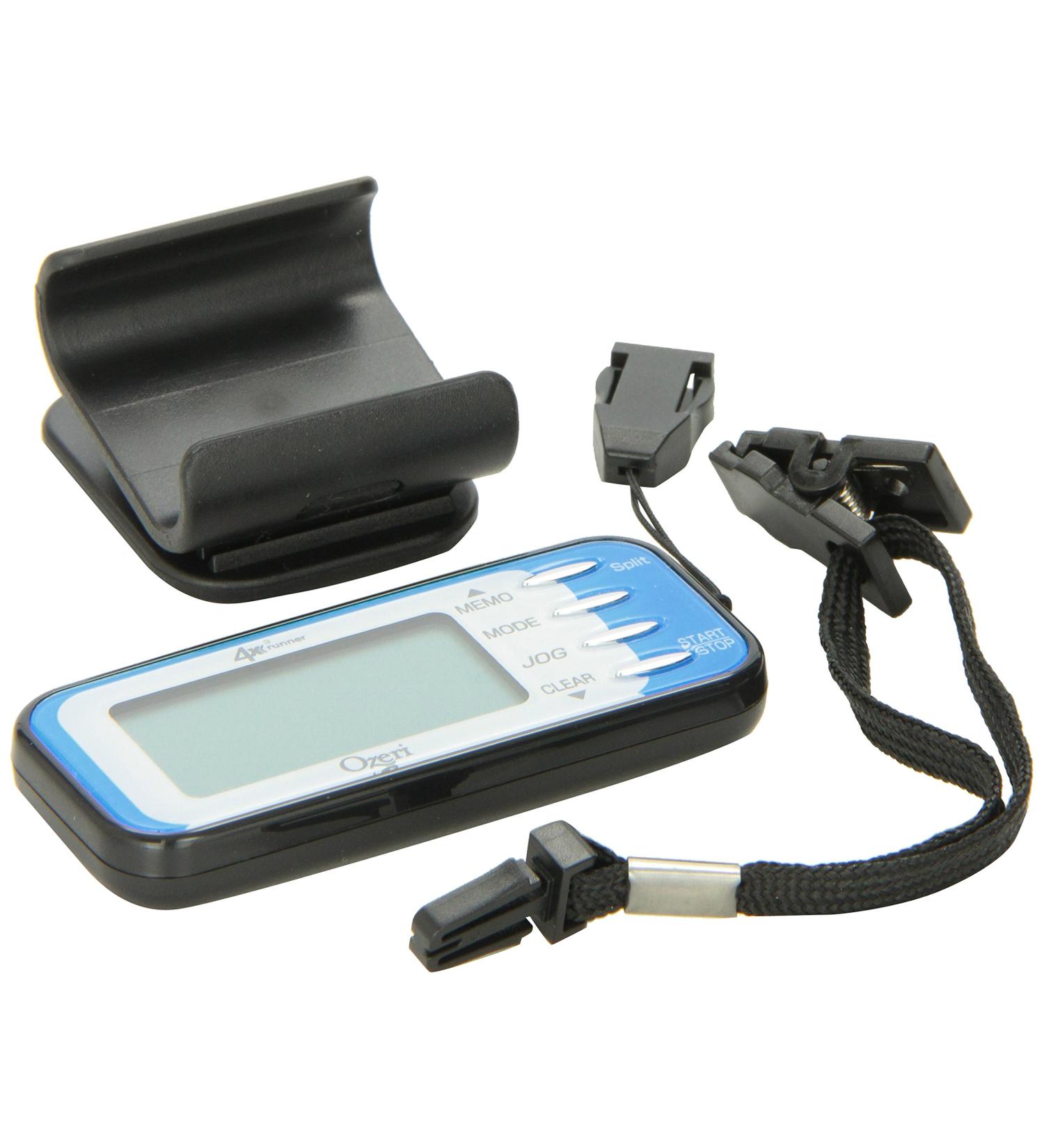Ozeri 4x3runner Pocket 3D Pedometer and Activity Tracker with Dual Walking & Running Mode Technology - Buy Online on SooperMarket.com