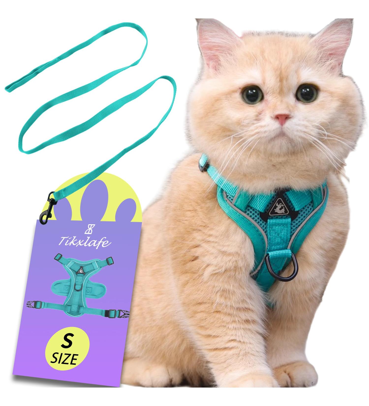 Buy Tikxlafe Cat Dishes with 150 cm Leash Adjustable Polyester Cat Linen Set for Kittens (Blauer See Size S) | International Shipping - Buy Online on SooperMarket.com