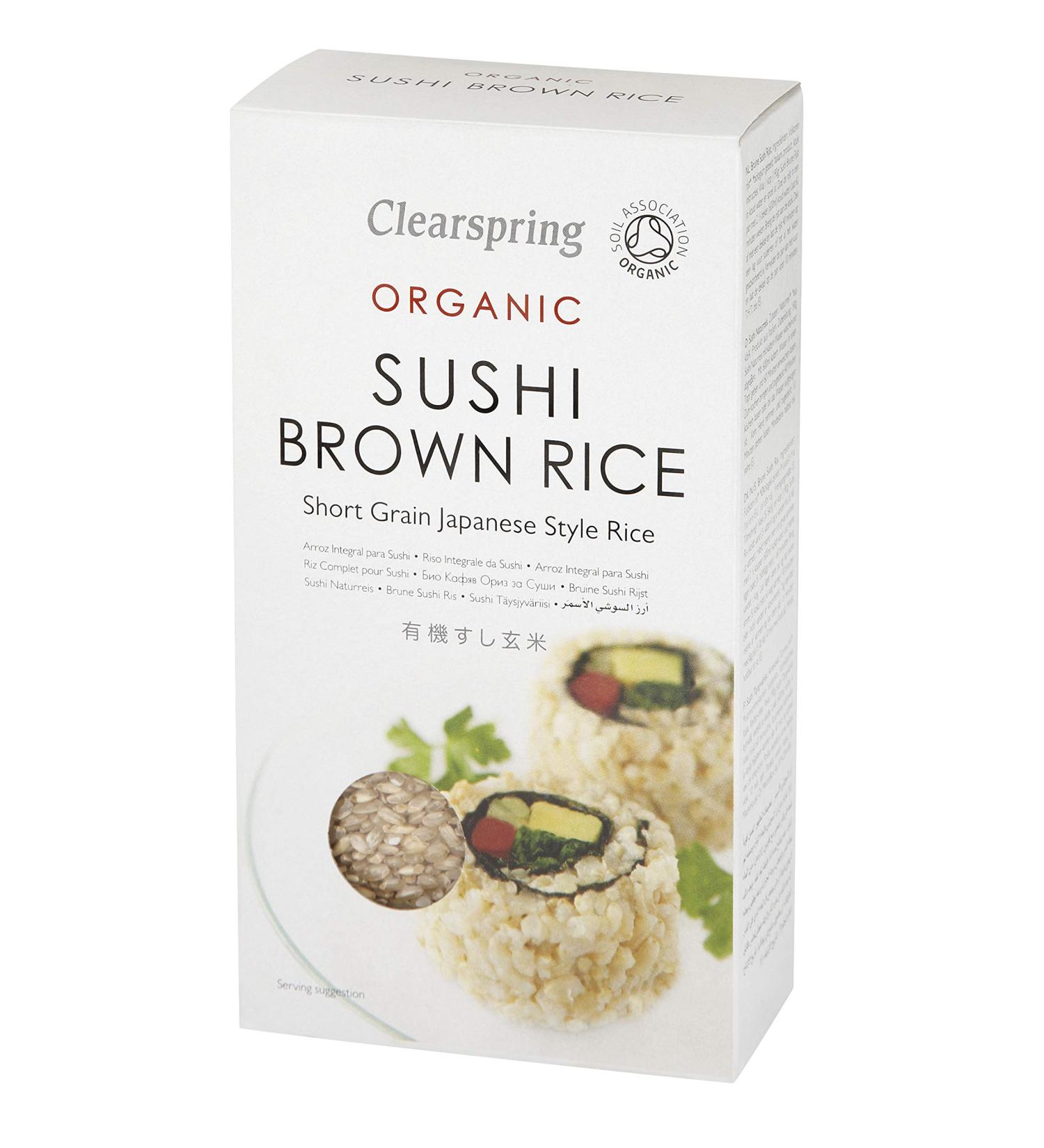 Organic Sushi Brown Rice - 500g