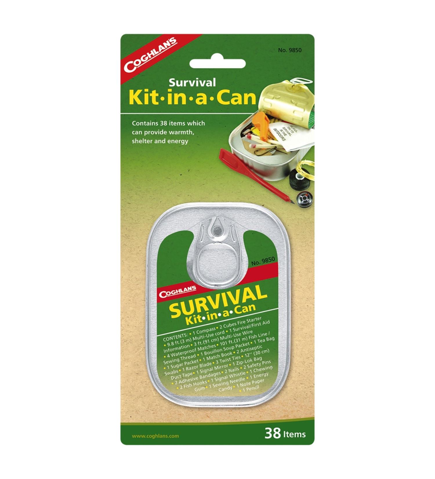 Coghlan's Survival Kit - Ultimate Emergency Set for Outdoor Adventures | International Shipping Available - Buy Online on SooperMarket.com