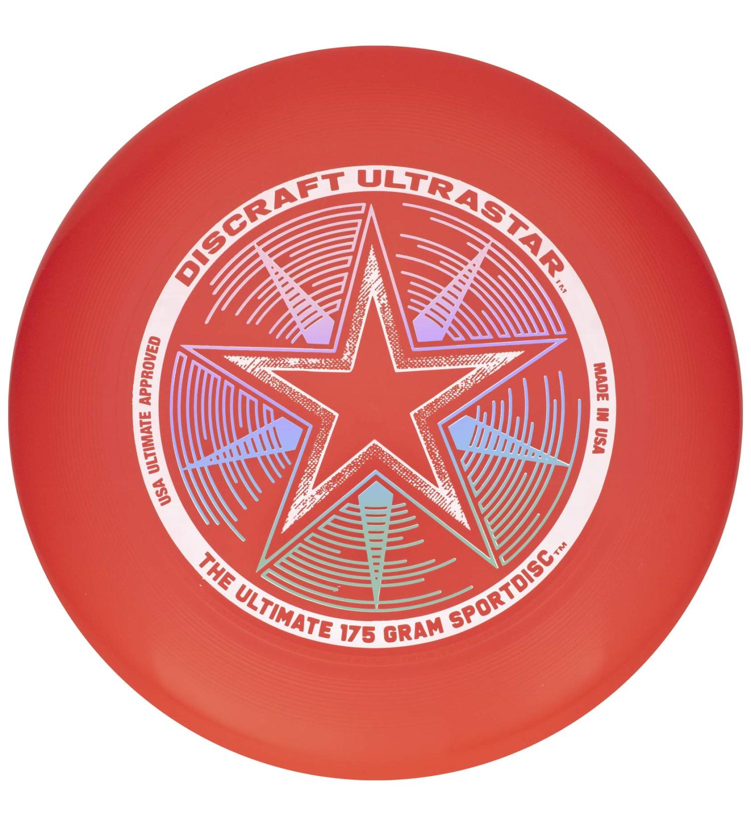 Discraft Ultra-Star 175g Ultimate Disc Bright Red