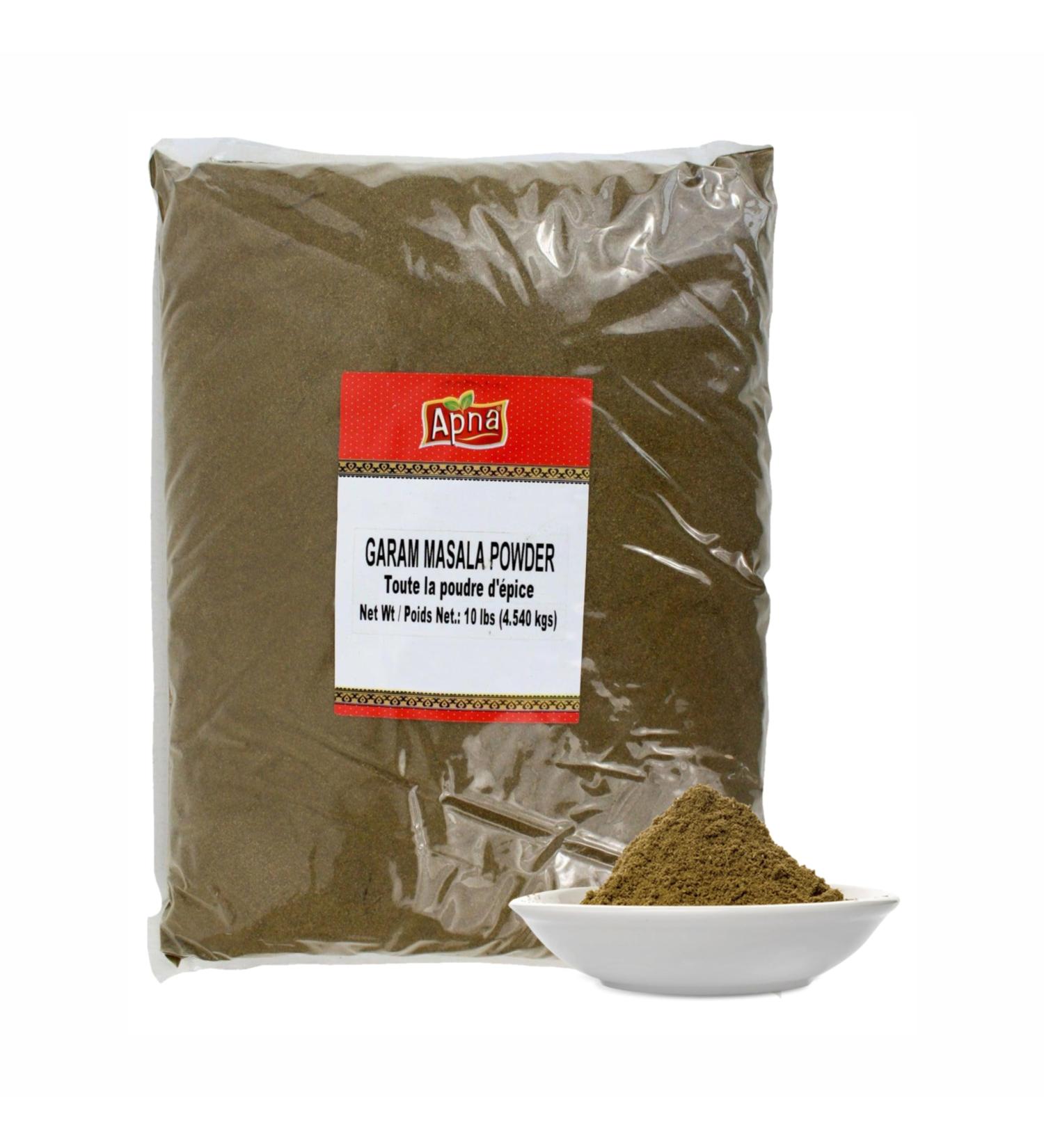 Apna Garam Masala 4.5 kg (10 lb) Garam Masala Ground Quality Natural Herbs & Spices for Cooking Warming Spice Blend for Variety of Dishes 100% Natural Non-GMO Vegan & Gluten Free