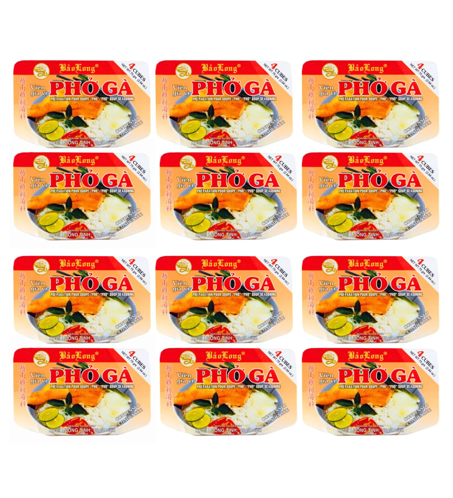 Bao Long Vietnamese Chicken Pho Soup 75g (Pack of 12) Beef Pack of 12 - Buy Online on SooperMarket.com