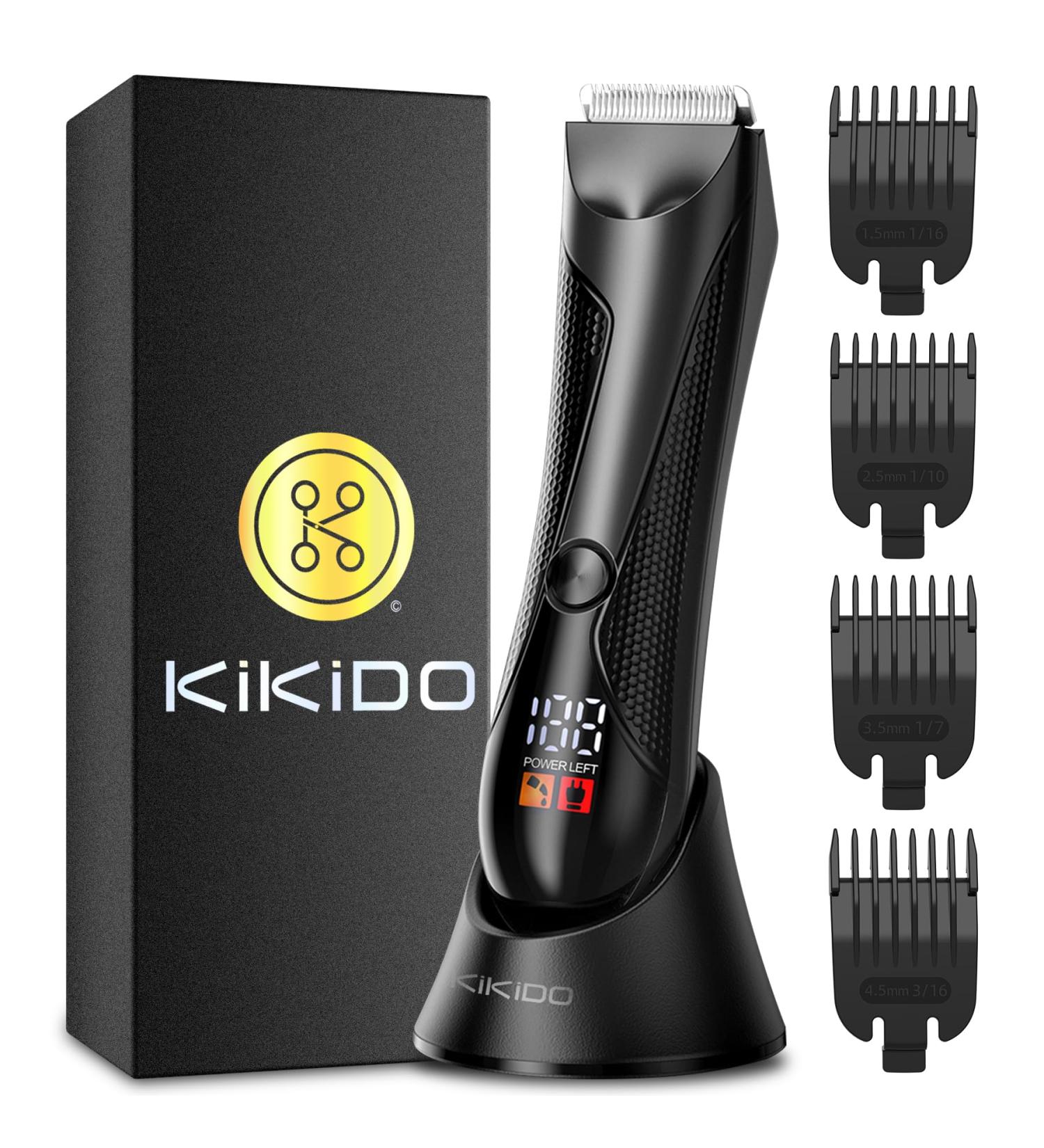 Buy KNCANEO Waterproof Rechargeable Body Hair Trimmer for Men - Electric Ball Trimmer & Male Care Set with Ceramic Blade & LED Light | Perfect Gifts for Men - Buy Online on SooperMarket.com