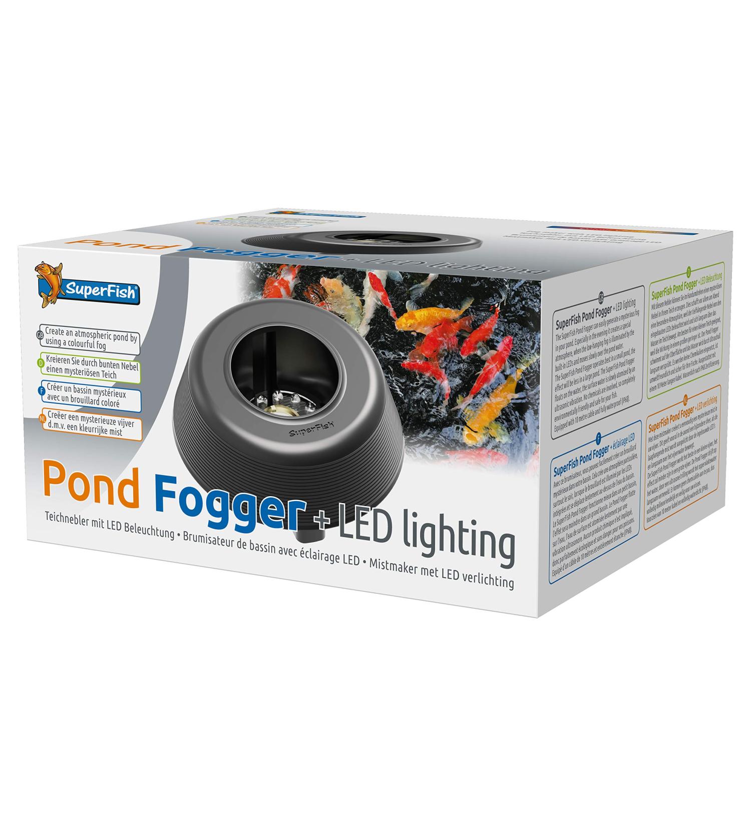 Superfish Pond Fogger Mister with LED Lighting