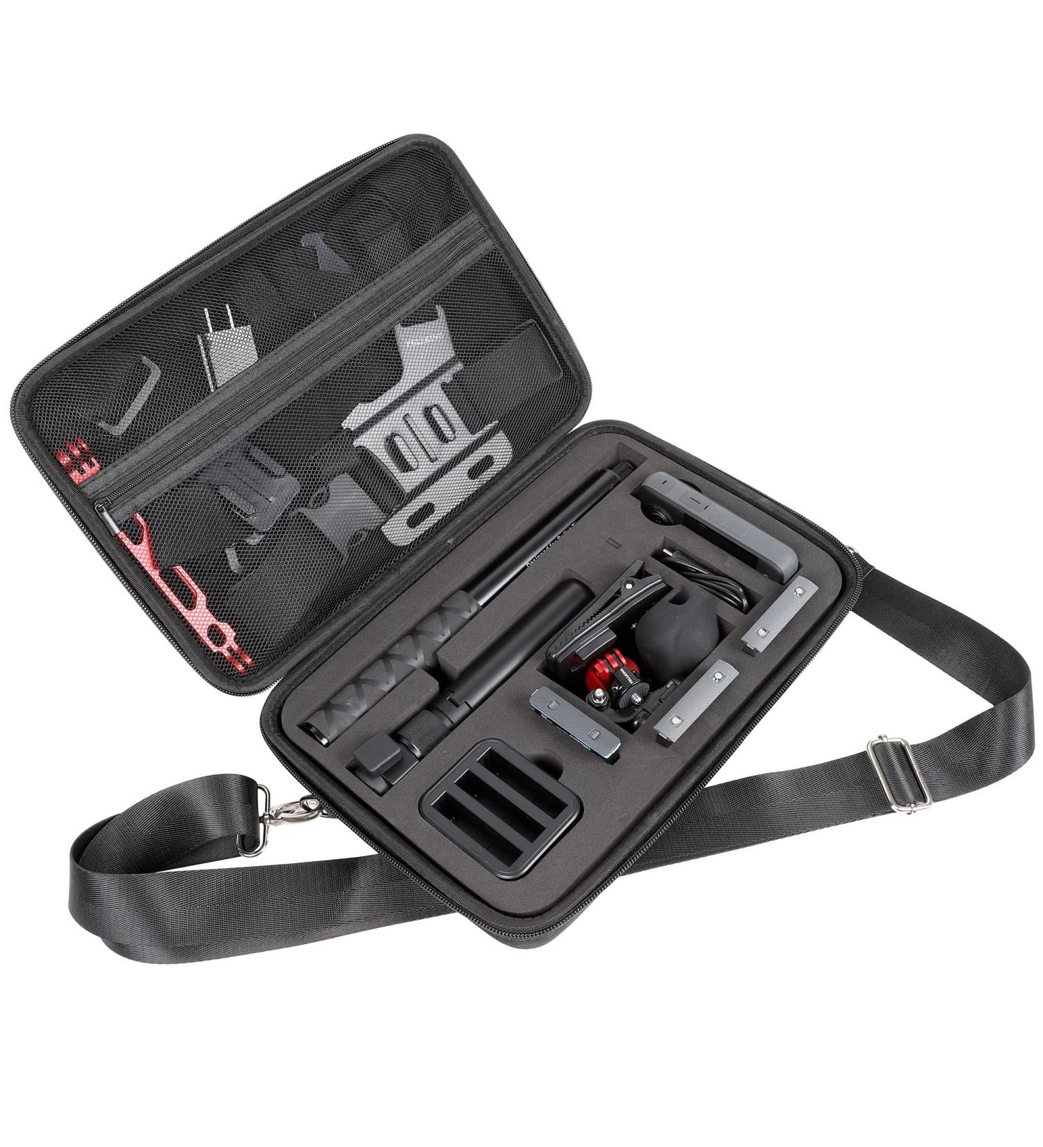 PellKing Large Hard Shell Carrying Case for Insta360 One X Camera - EVA Liner, Compatible with Bullet Time Handle and Accessories - Buy Online on SooperMarket.com