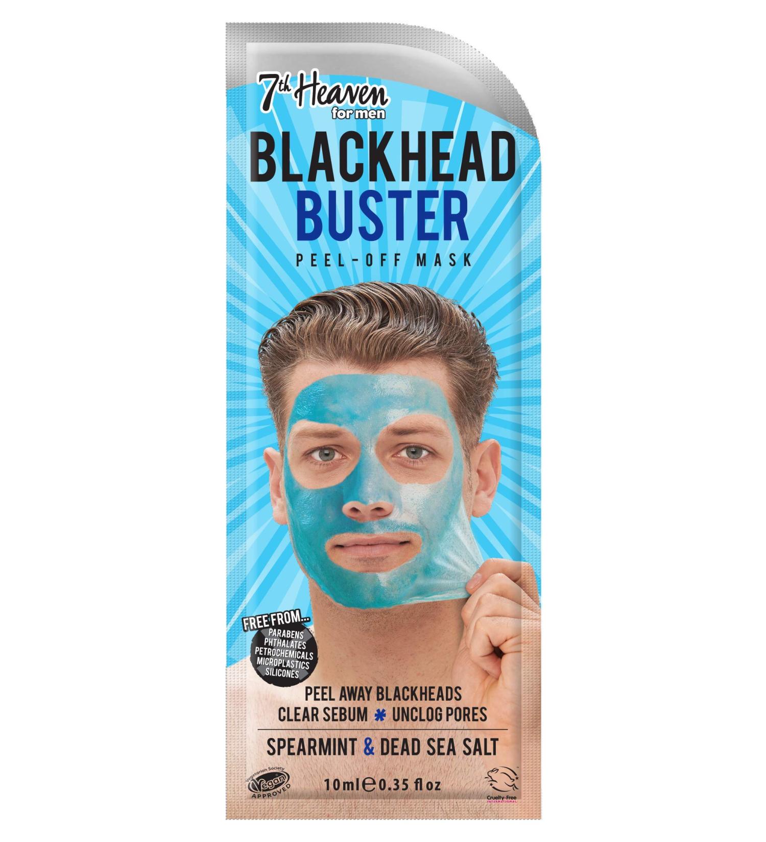 Buy 7th Heaven Dead Sea Man Peel-Off Mask - Refresh & Revitalize Your Skin | International Shipping Available - Buy Online on SooperMarket.com