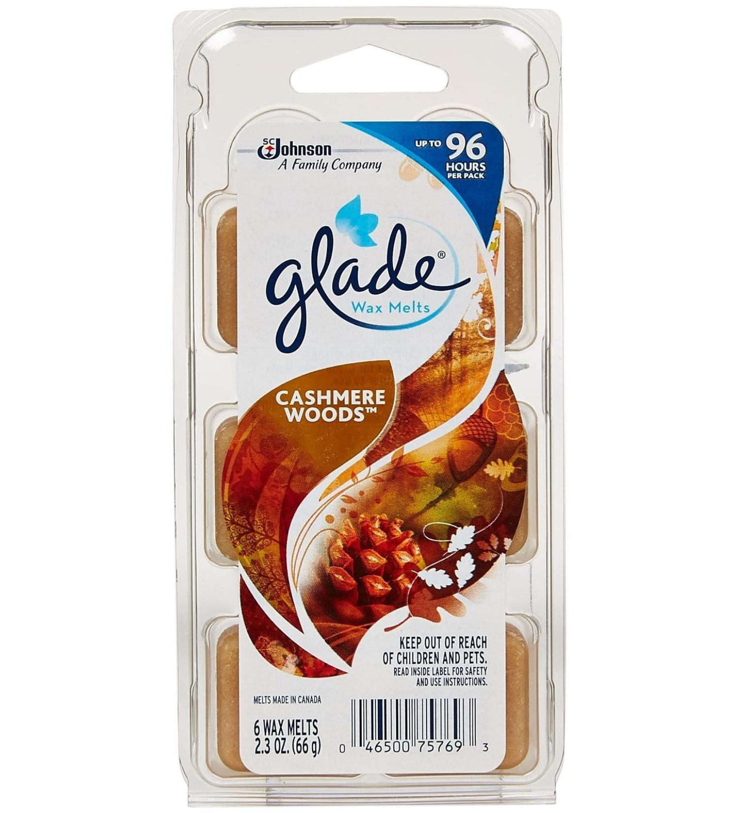 Glade Wax Melts Refill Cashmere Woods