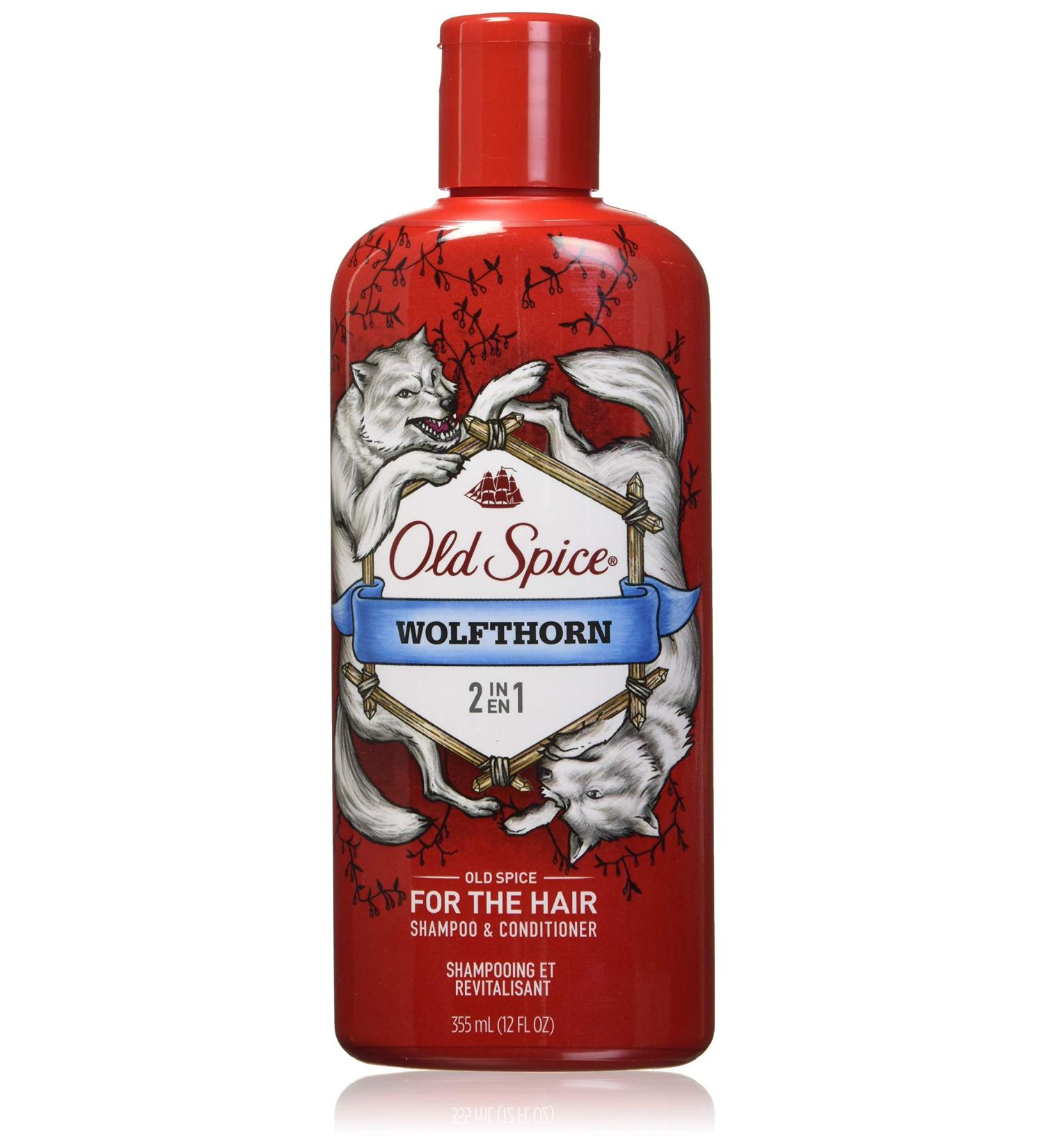 Old Spice Wolfthorn 2-in-1 Shampoo and Conditioner 12 Fl Oz - Pack of 1 - Buy Online on SooperMarket.com