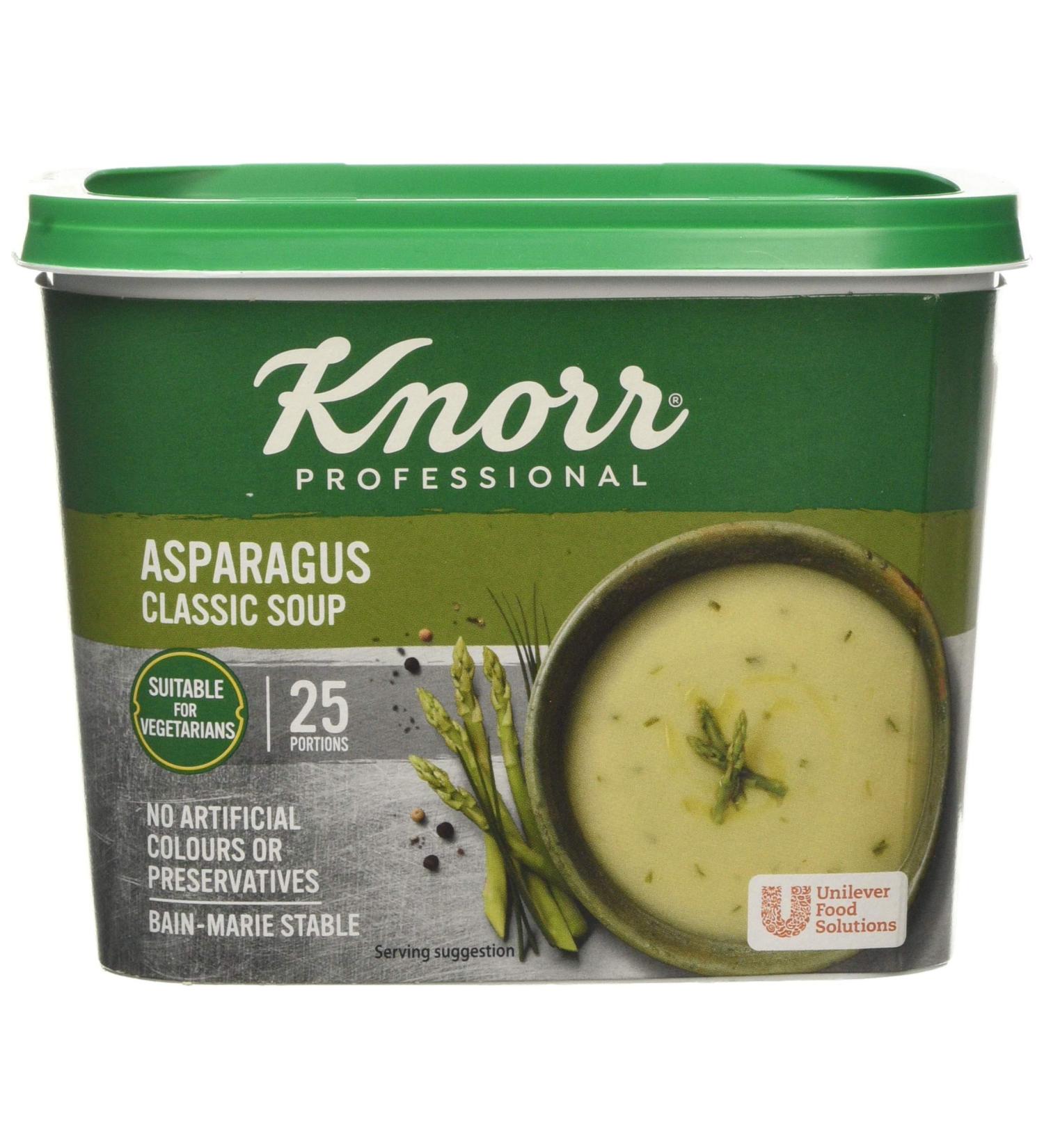 Knorr Classic Asparagus Soup Mix 25 Portions (Makes 4.25L) 39736801 - Buy Online on SooperMarket.com