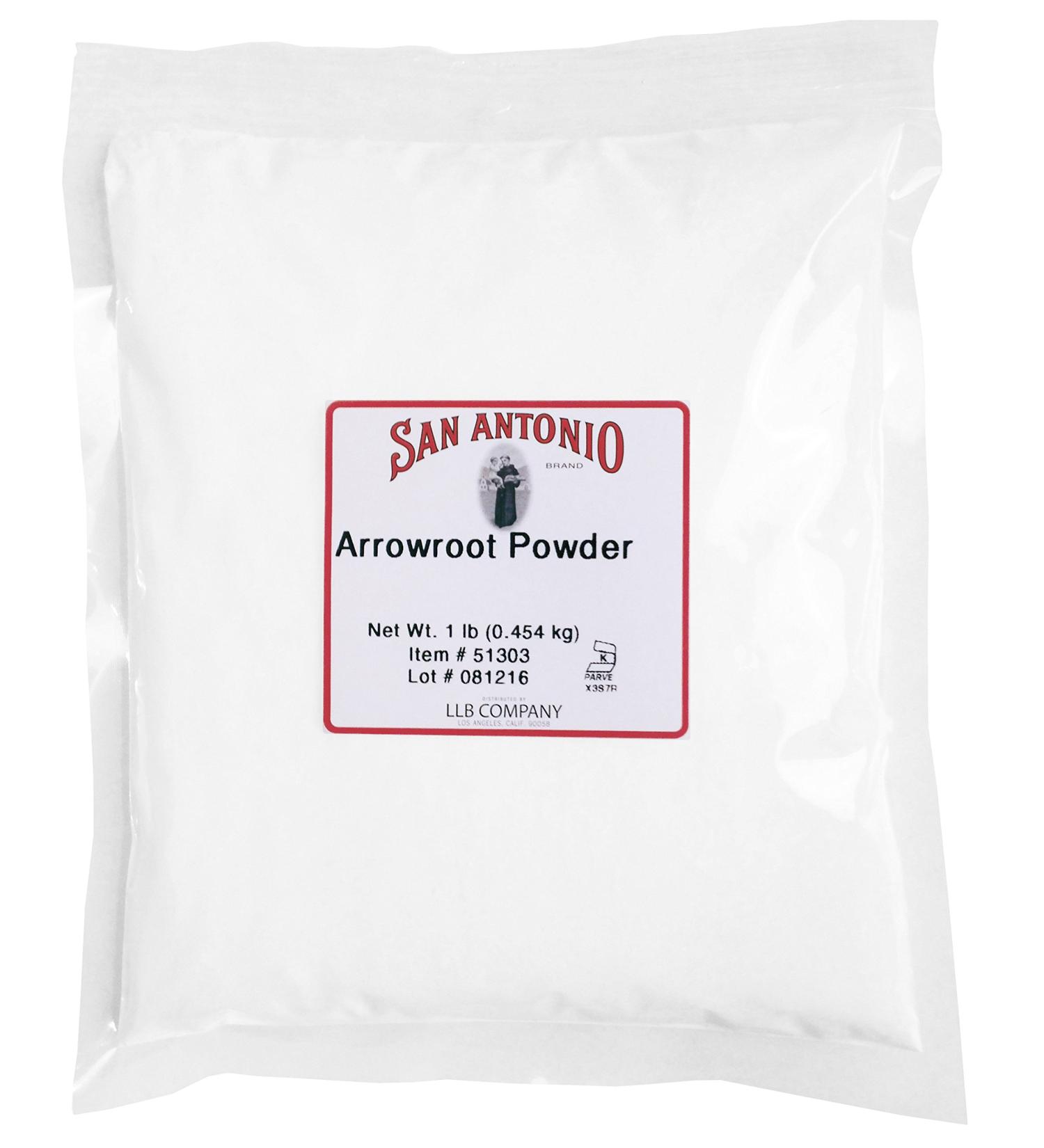 Arrowroot Powder Starch Flour (Maranta arundinacea) 1 Pound